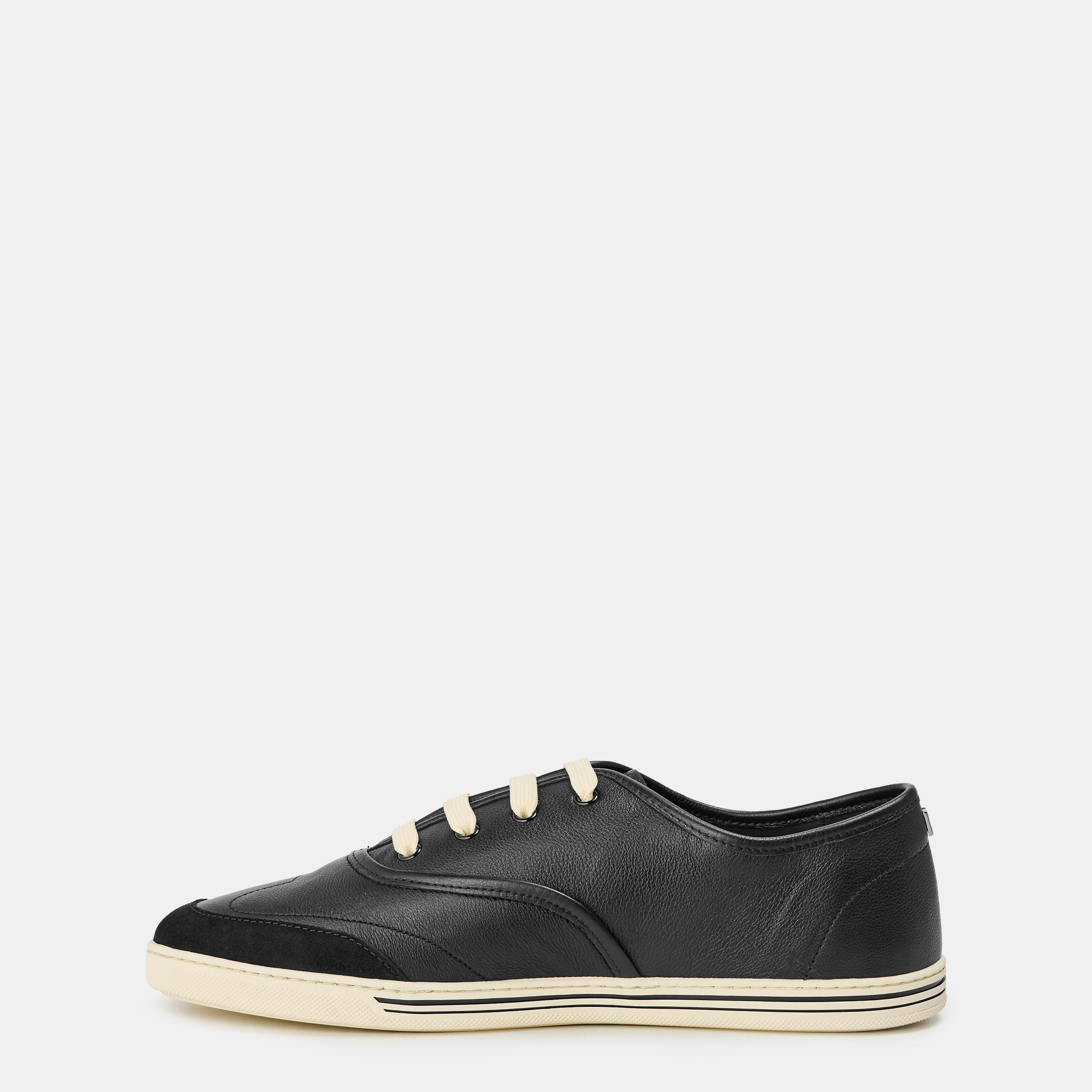Nero/Nero - Dolce and Gabbana - Men's Low-Top Trainers - 2