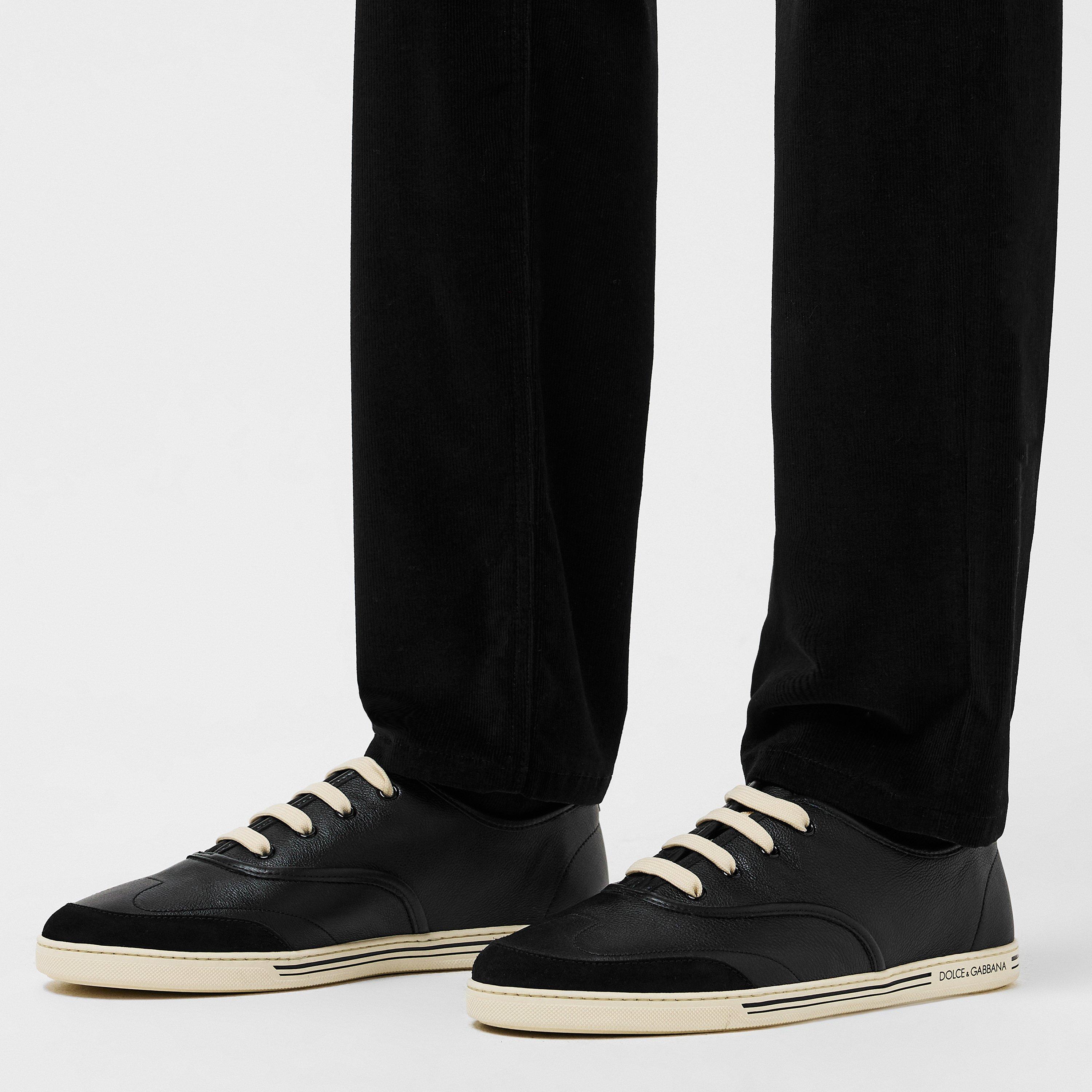 Nero/Nero - Dolce and Gabbana - Men's Low-Top Trainers - 3