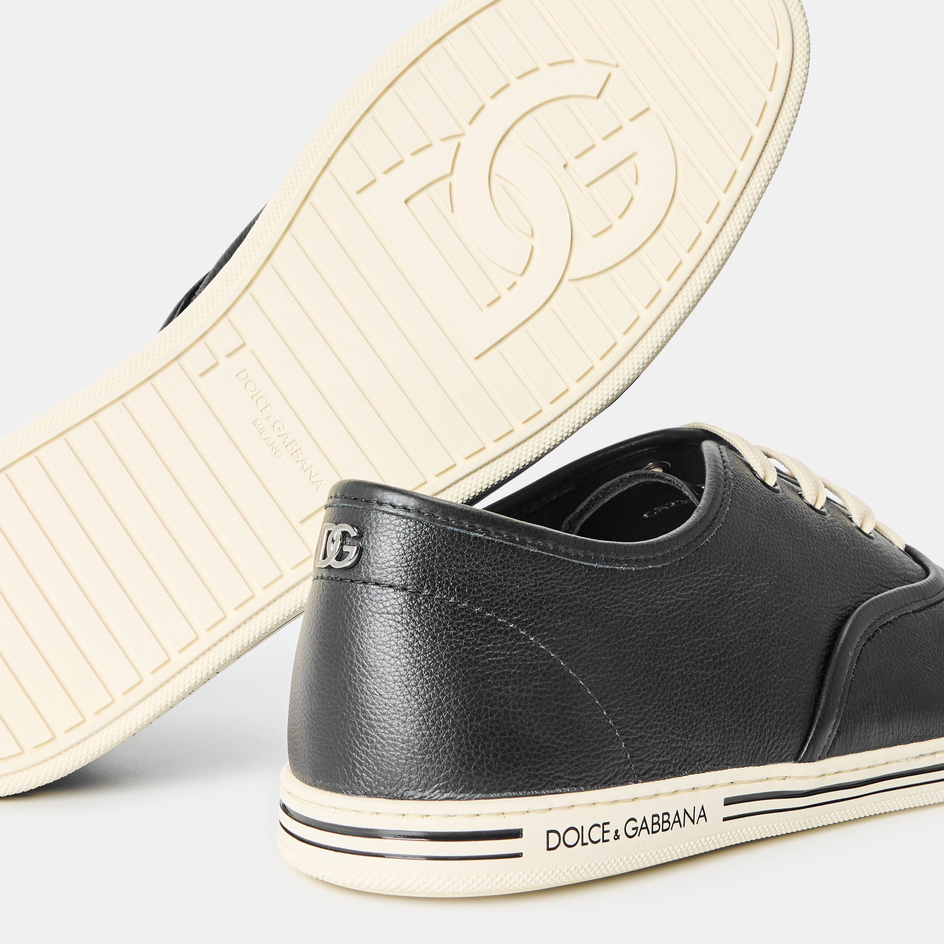 Nero/Nero - Dolce and Gabbana - Men's Low-Top Trainers - 4