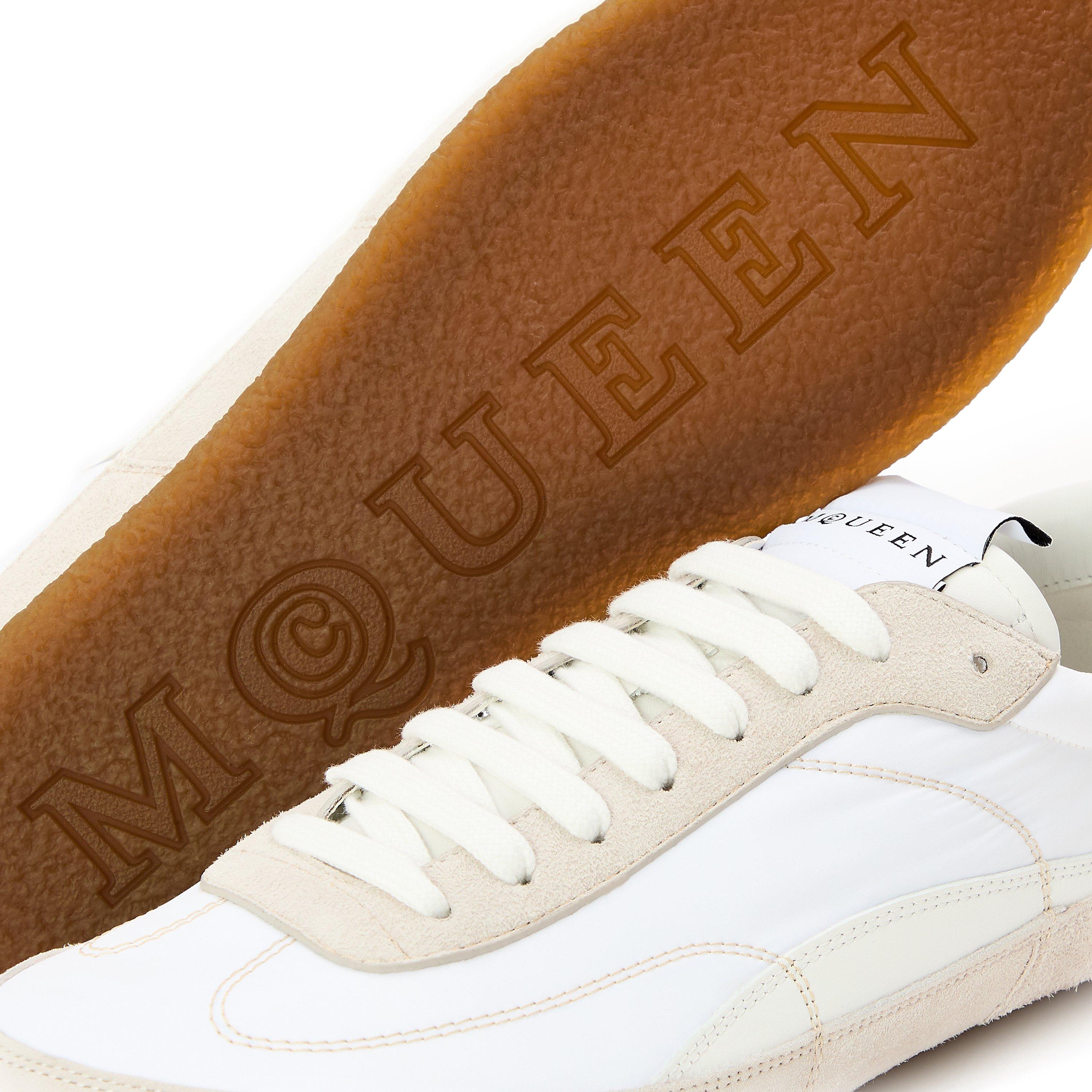 White/White - Alexander McQueen - Men's Alex Velo Low-Top Trainers - 4