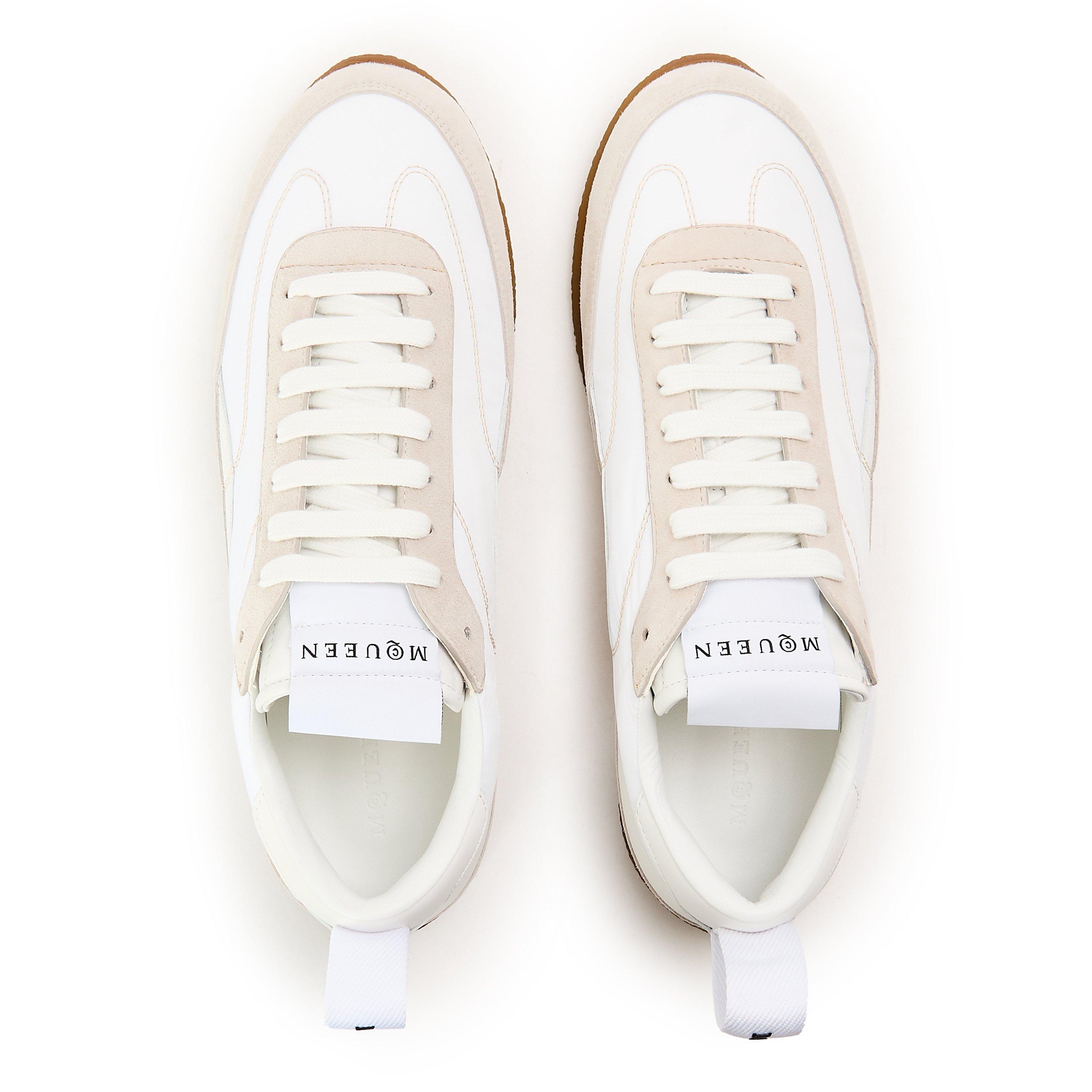 White/White - Alexander McQueen - Men's Alex Velo Low-Top Trainers - 5