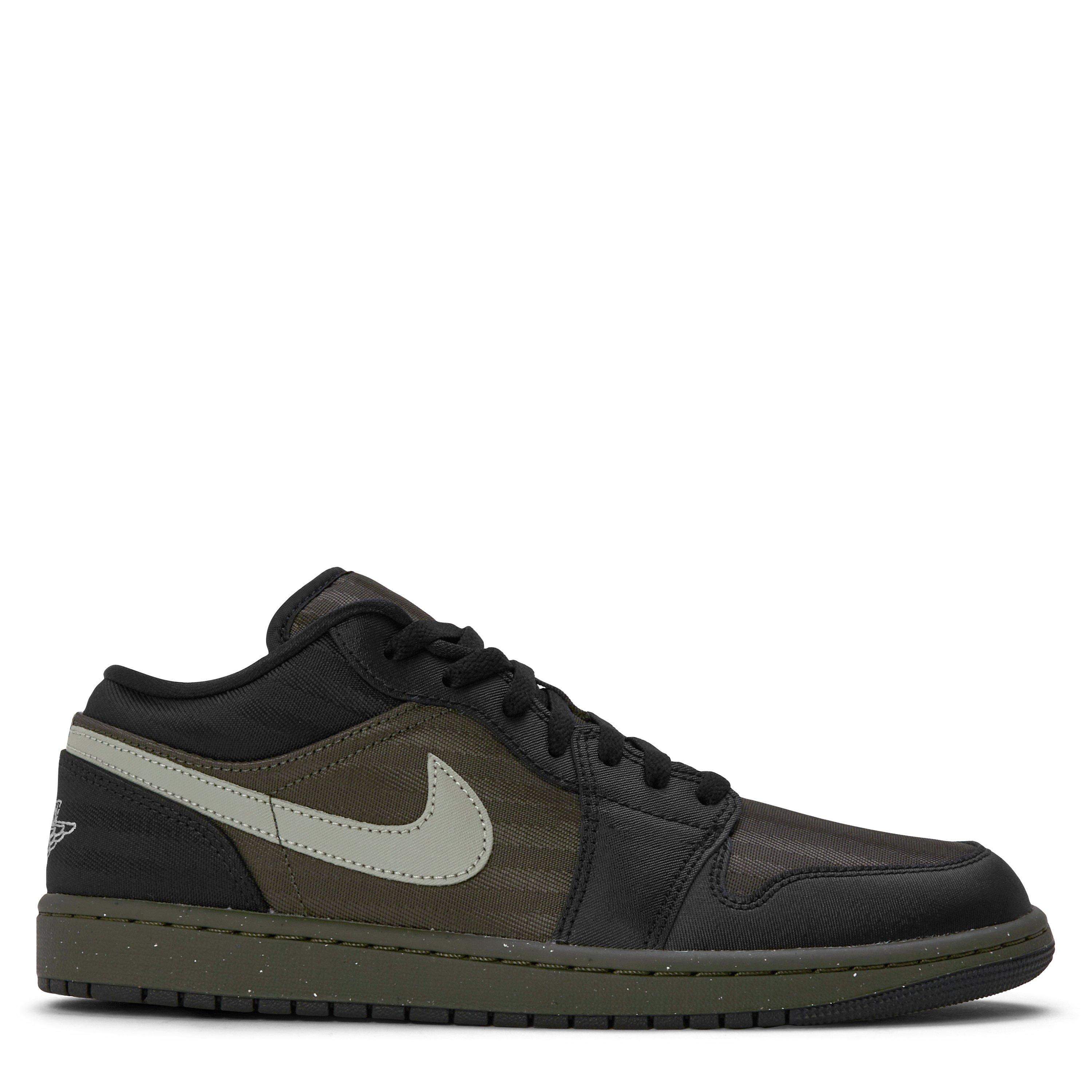 Black/Newsprint - Nike - Men's Air Jordan 1 Low SE Low-Top Trainers - 1