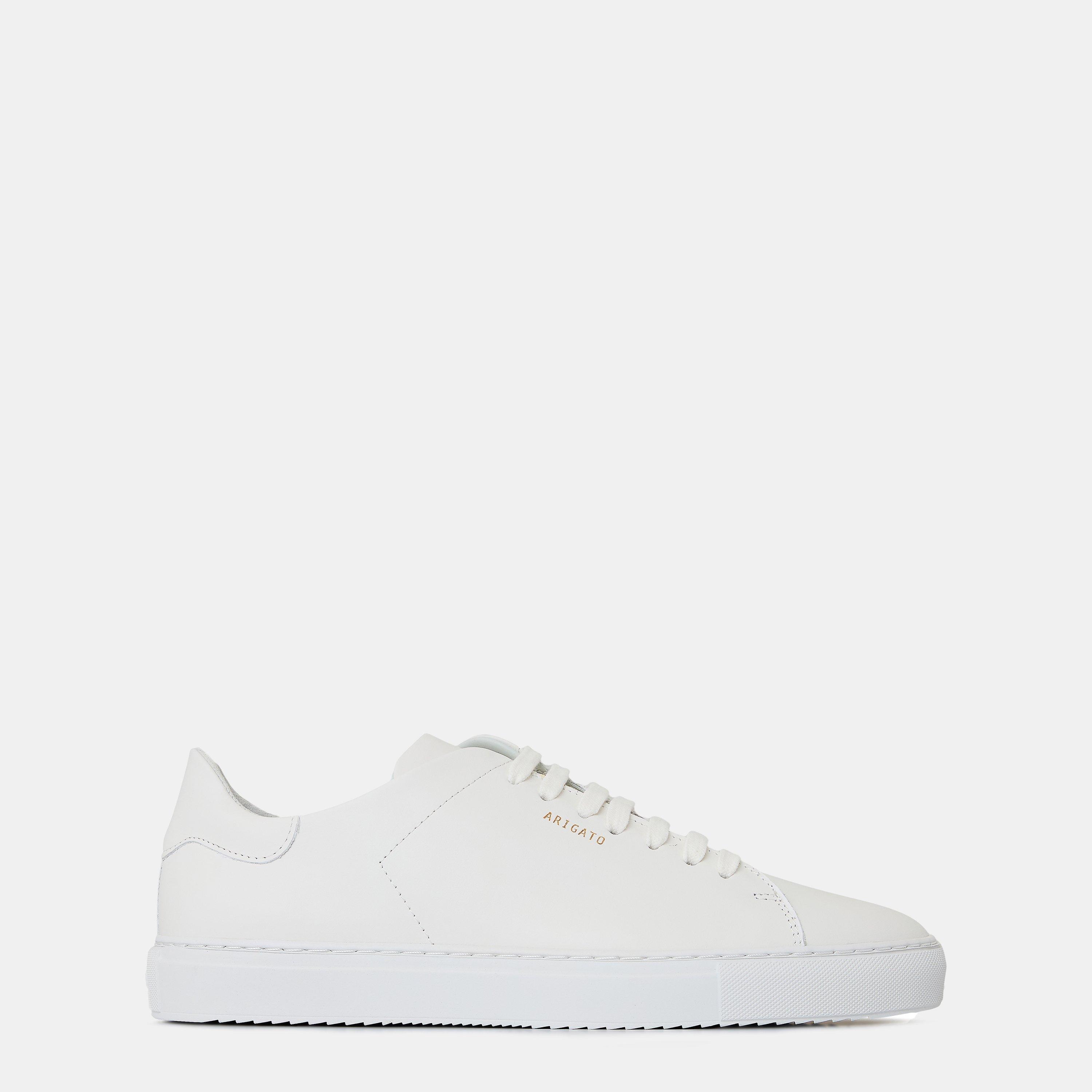 Axel Arigato Men's Clean 90 Leather Low Trainers - White - Size 9.5 (44)