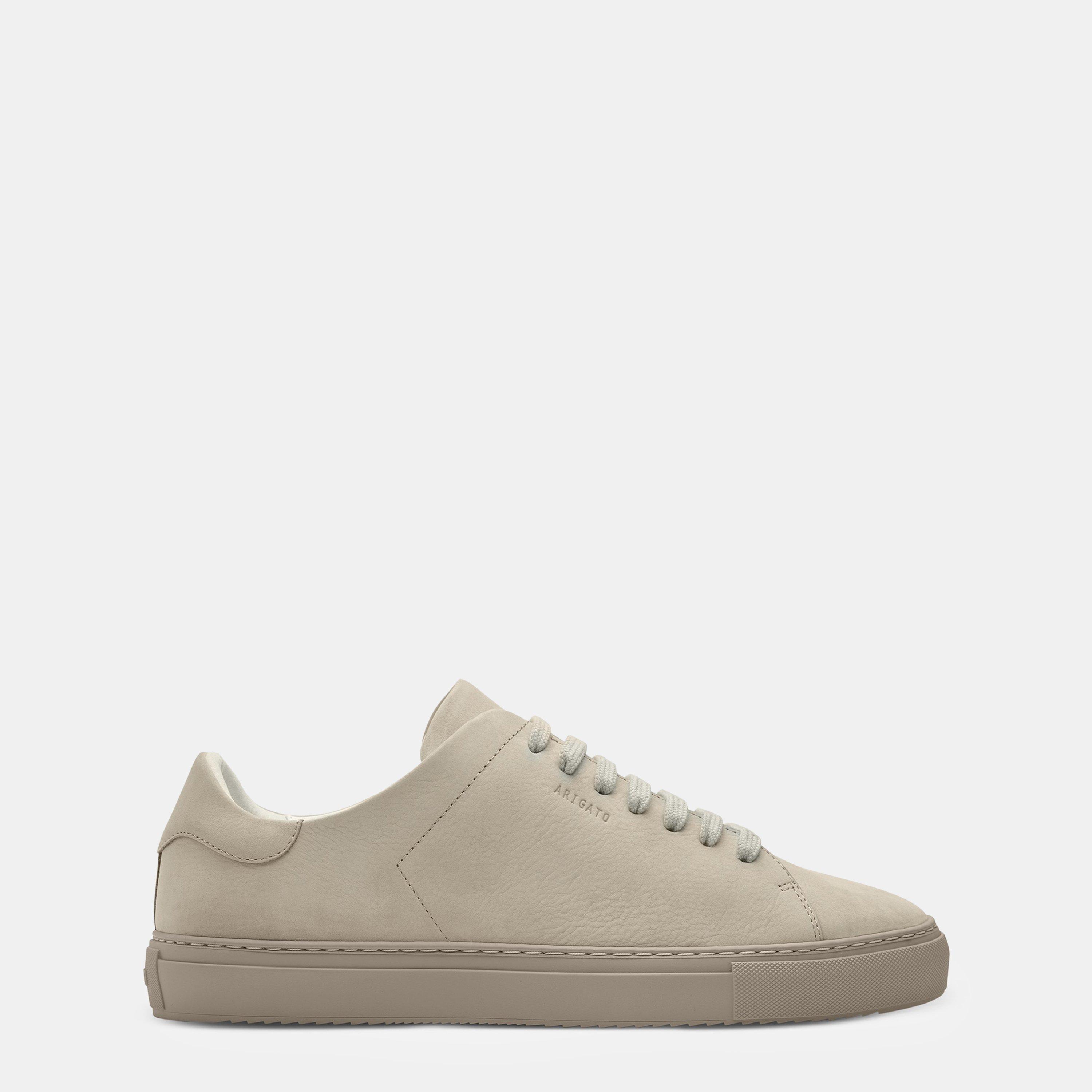 Axel Arigato Men's Clean 90 Leather Low Trainers - Light Taupe - Size 9.5 (44)