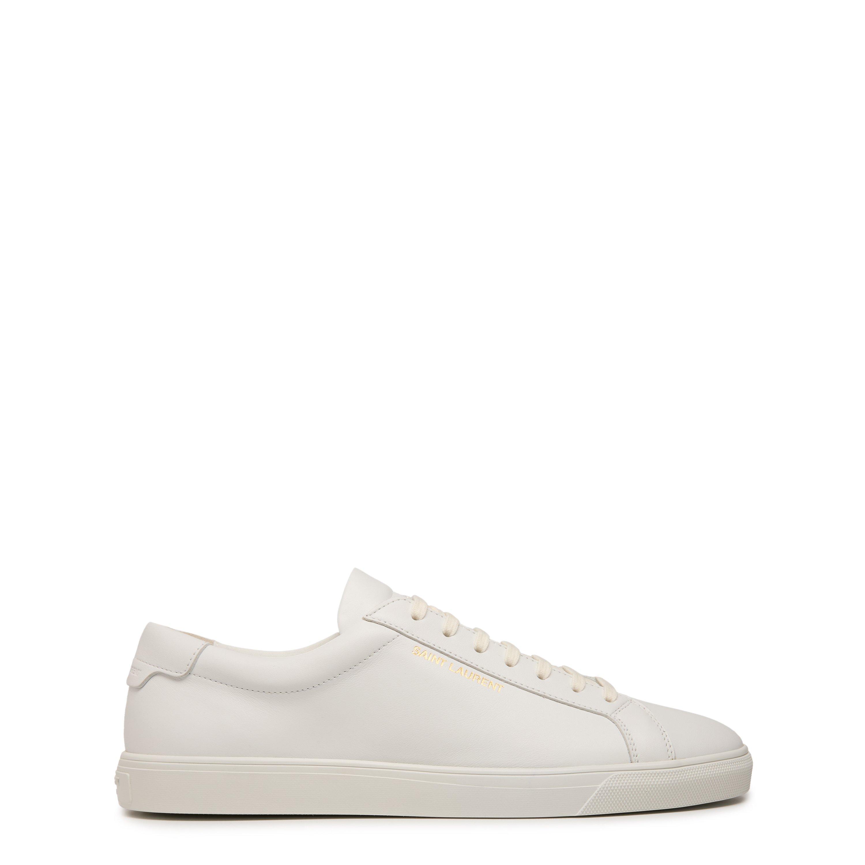 Saint Laurent Andy Sneakers - White - Size 11 (45)