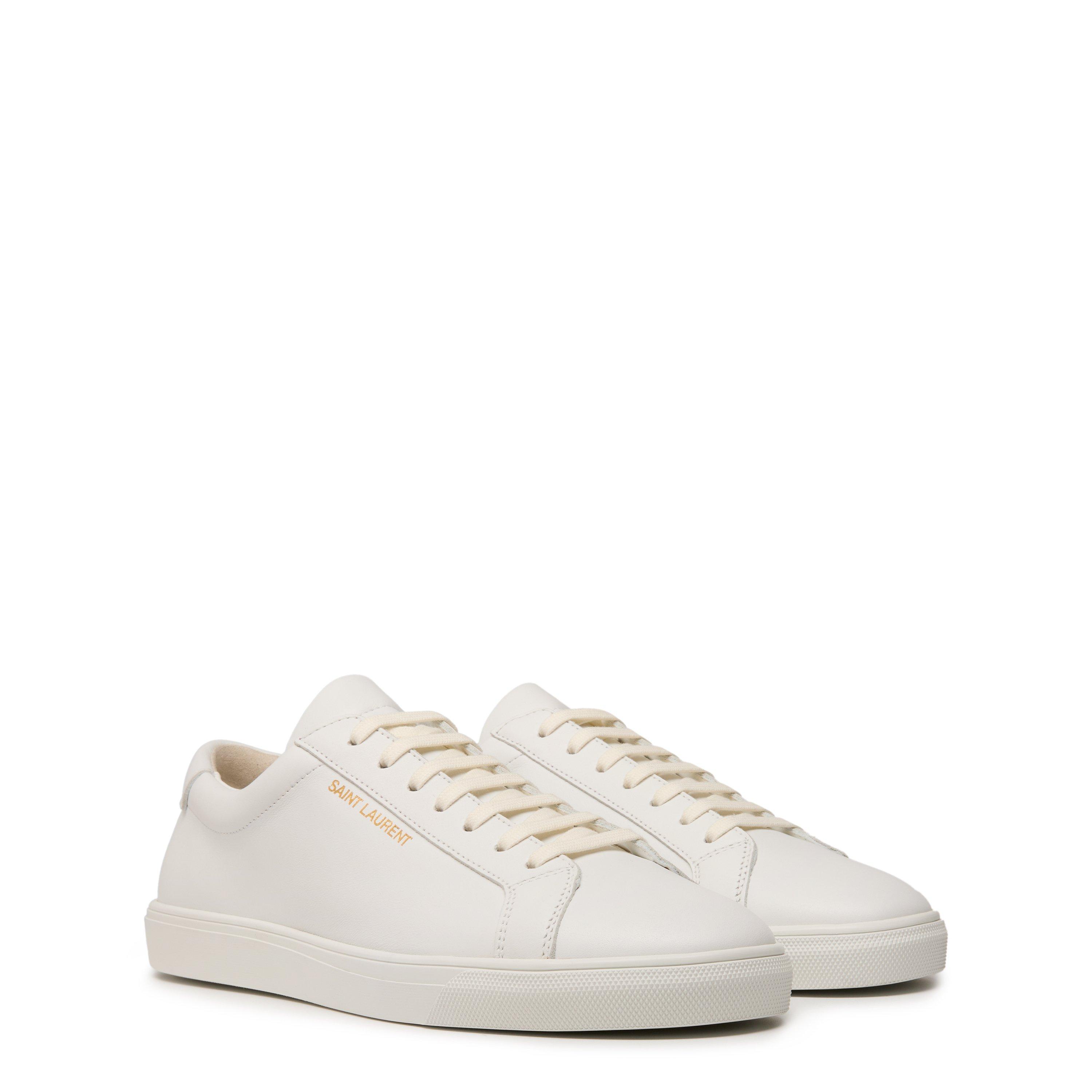 White - Saint Laurent - Andy Sneakers - 4