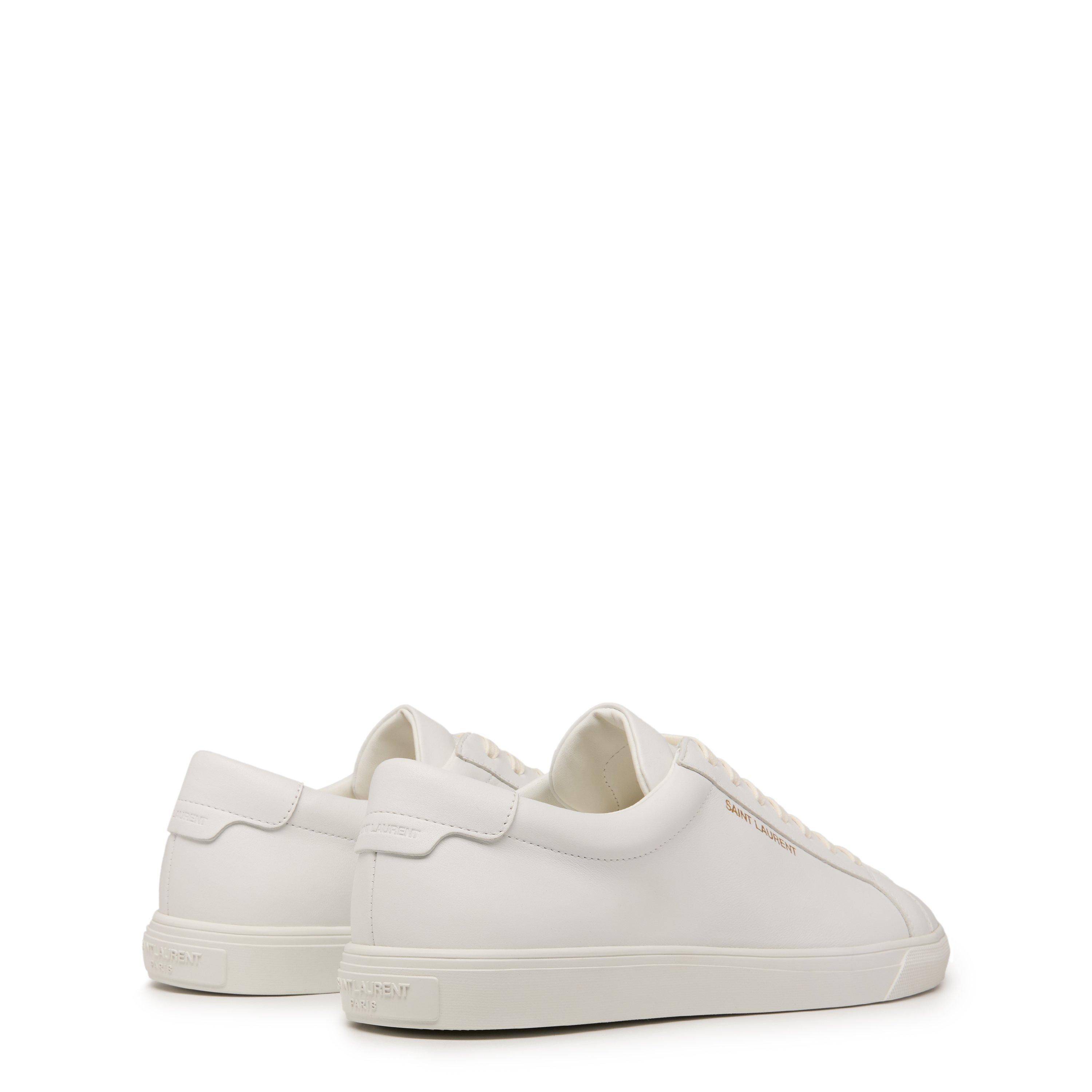 White - Saint Laurent - Andy Sneakers - 5