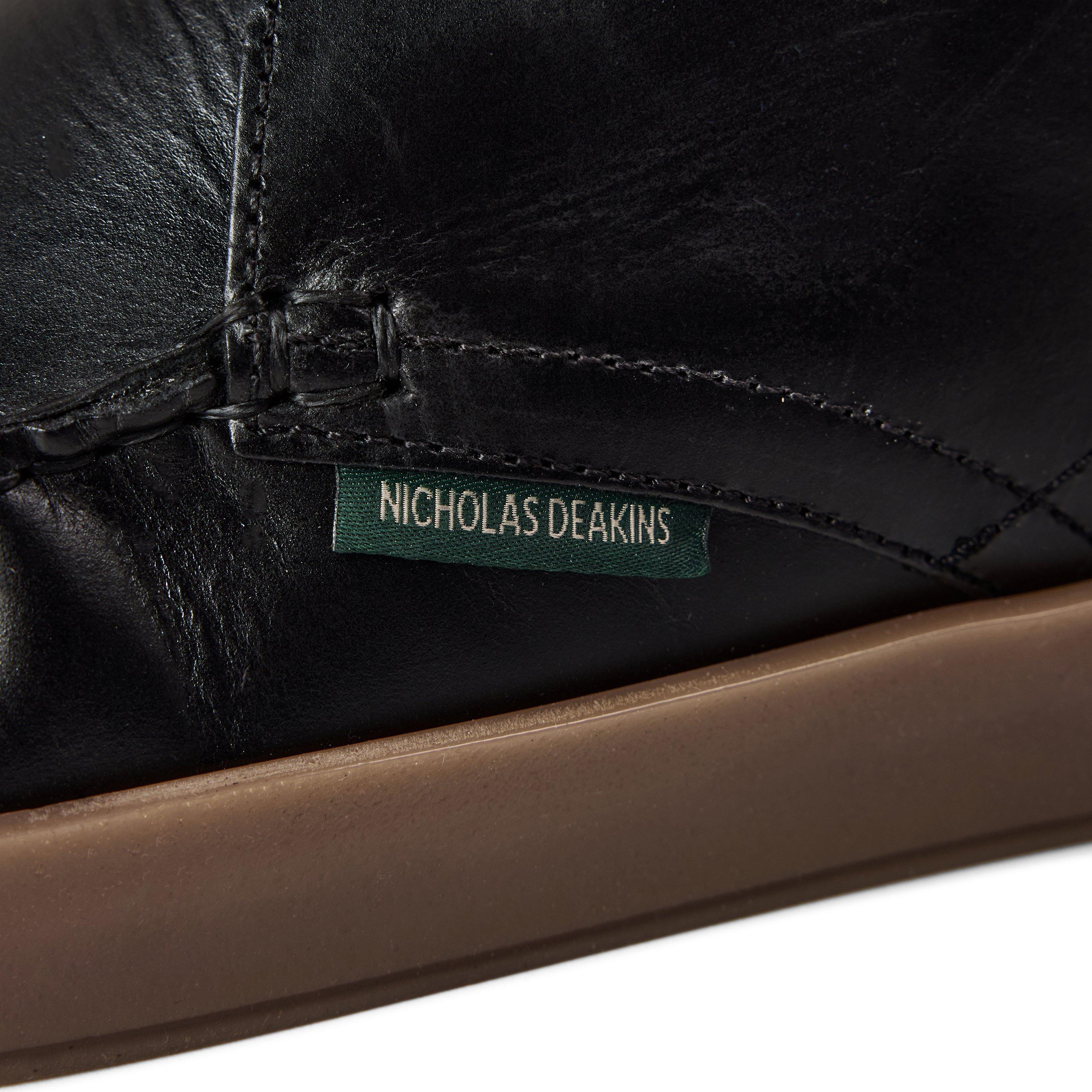 Black - Nicholas Deakins - Men's Lando Low-Top Trainers - 4
