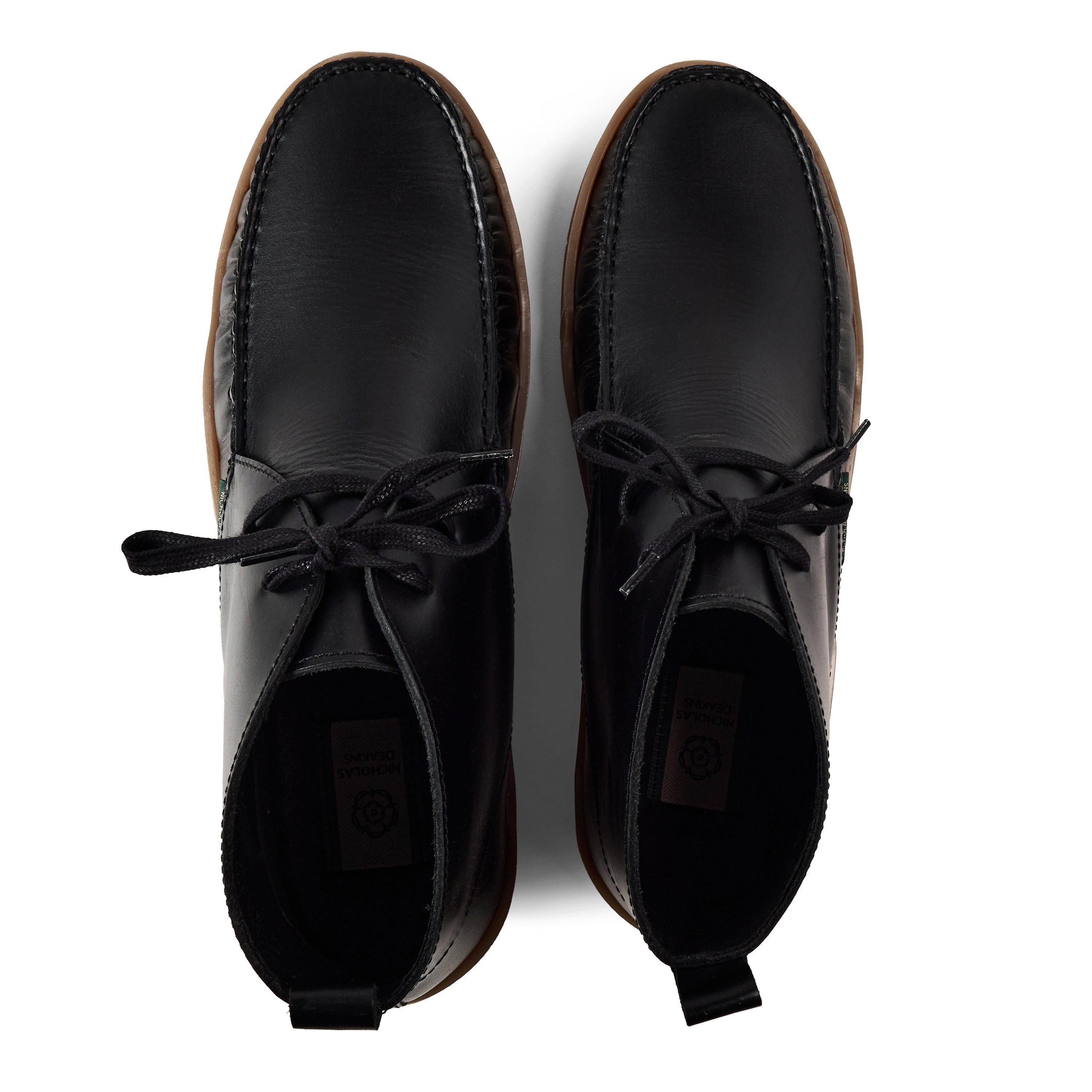Black - Nicholas Deakins - Men's Lando Low-Top Trainers - 5