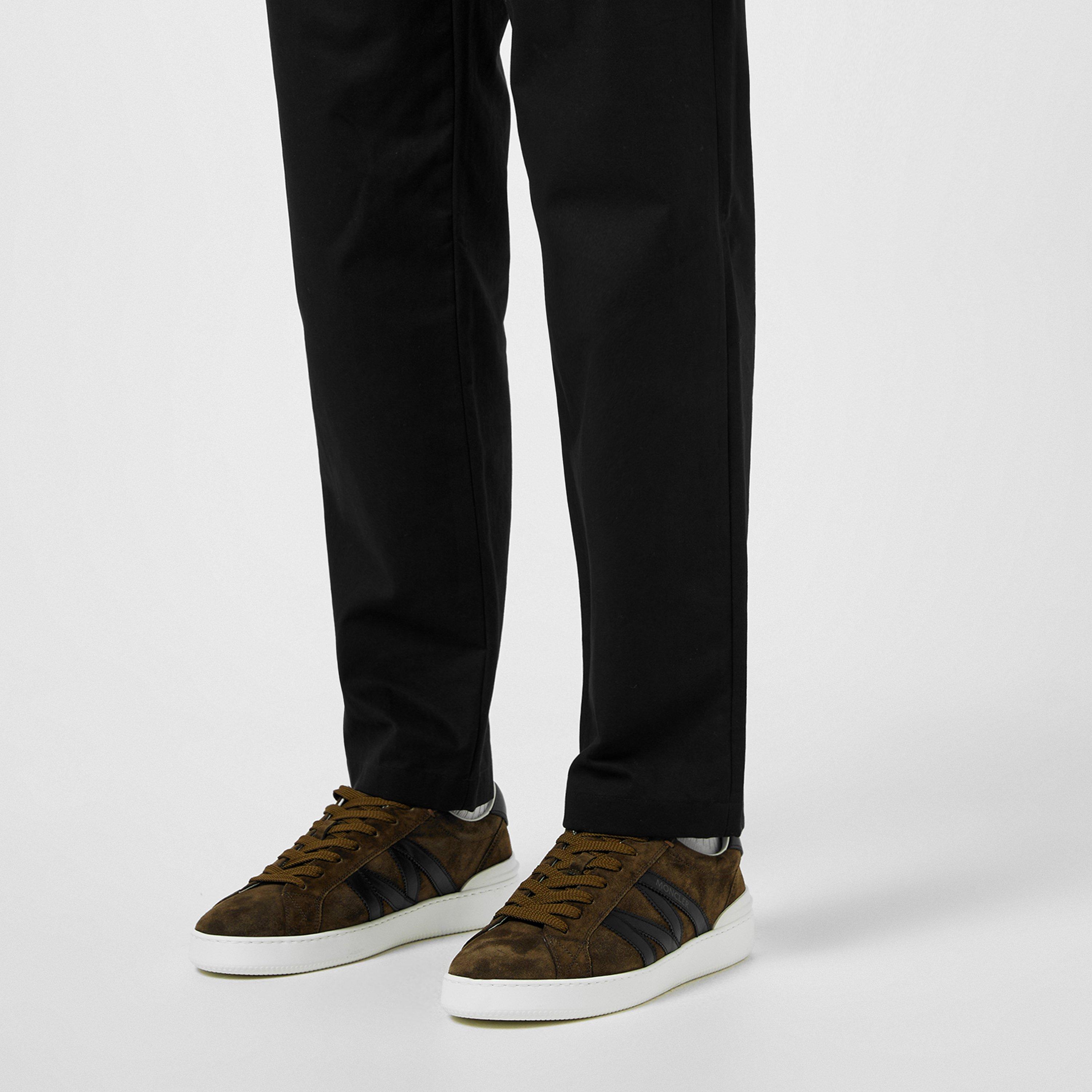 Beige 23E - Moncler - Monaco Low Top Trainers - 2