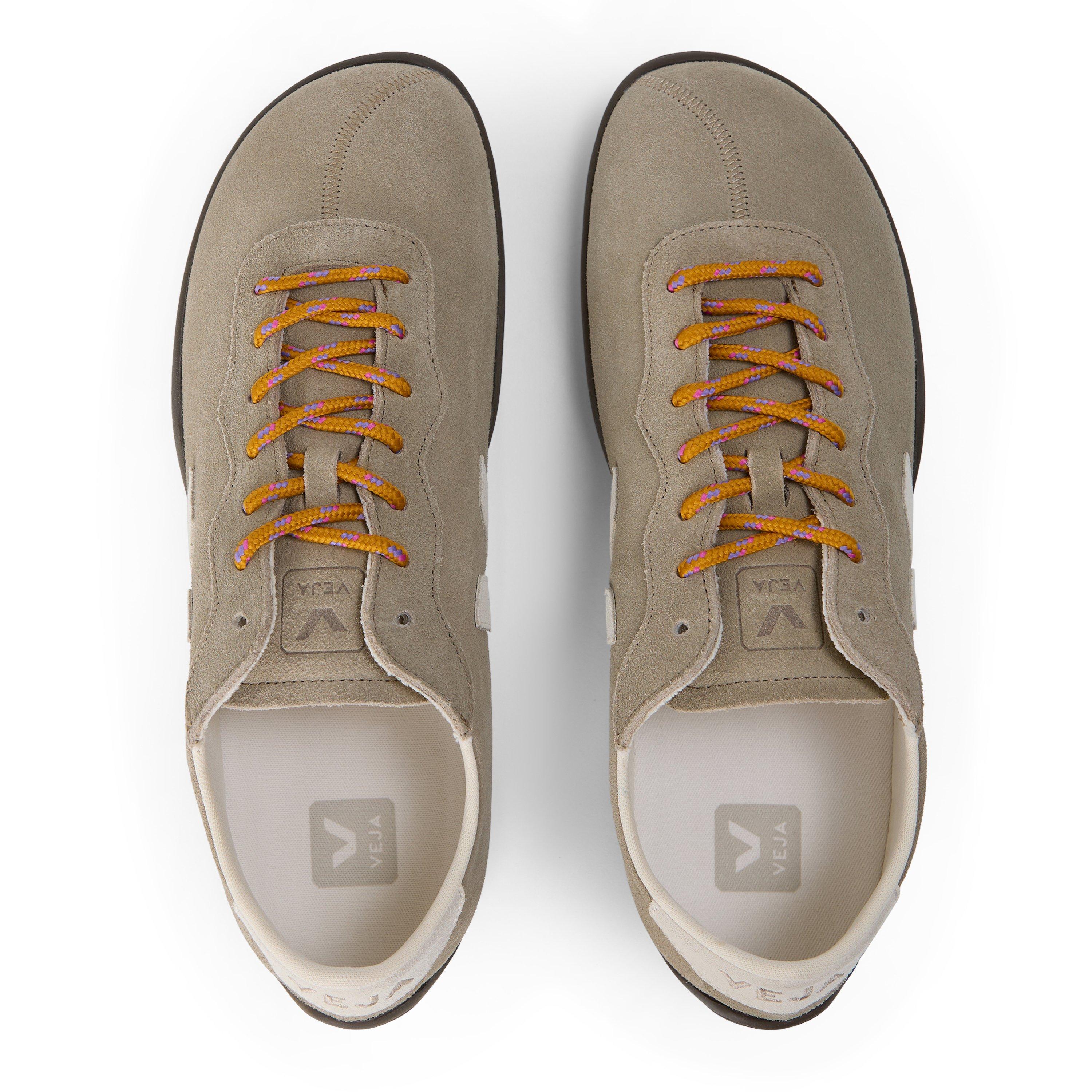 Taupe Suede - Veja - Men's Jitsu Low-Top Trainers - 4