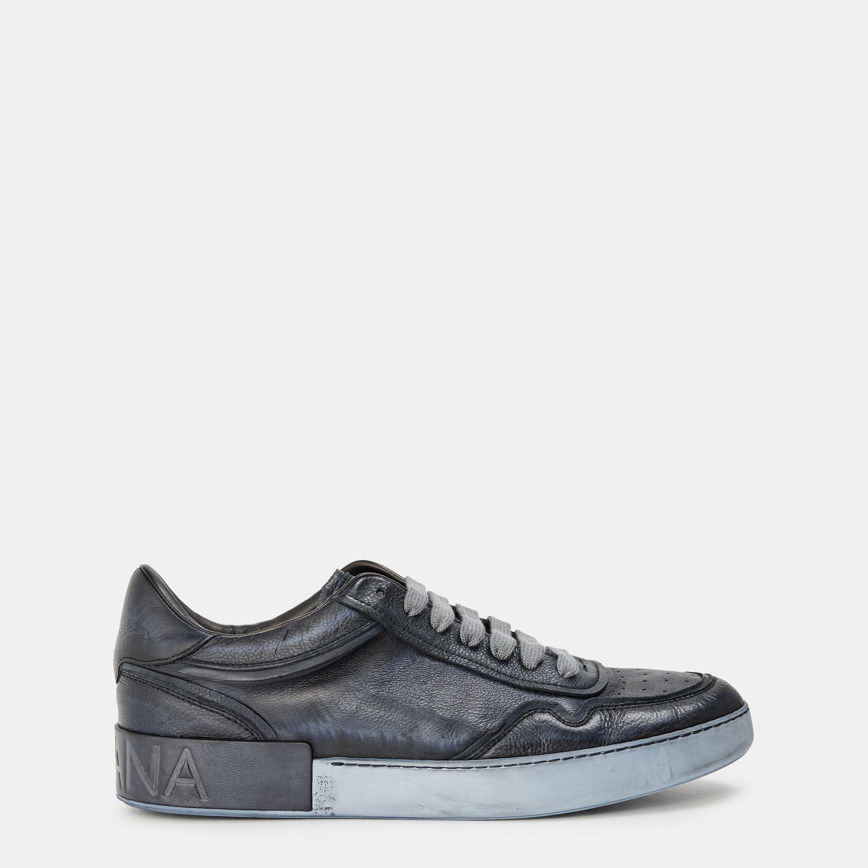 Dolce and Gabbana Men's Low Trainers - Nero - Size 7 (41)