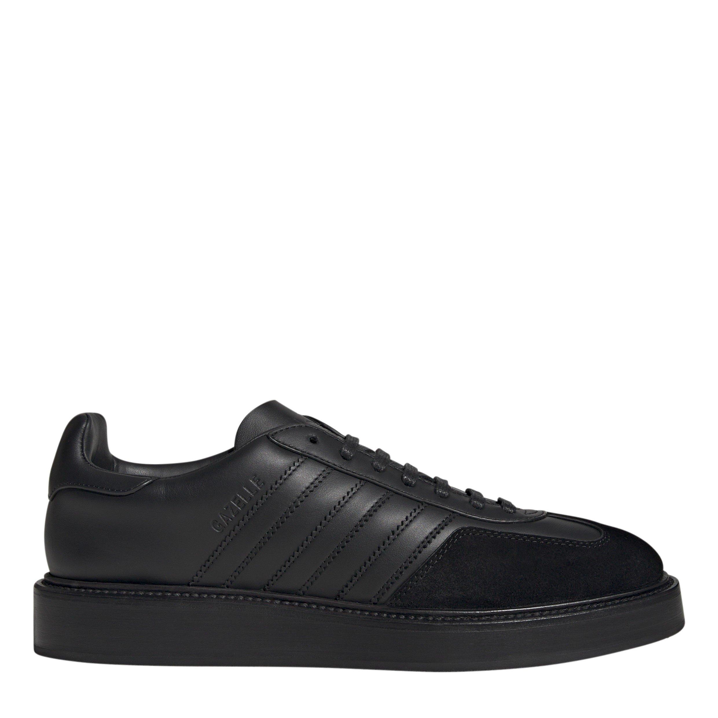 Core Black - adidas Originals - Men's Gazelle Indoor Made In Italy Low-Top Trainers - 1