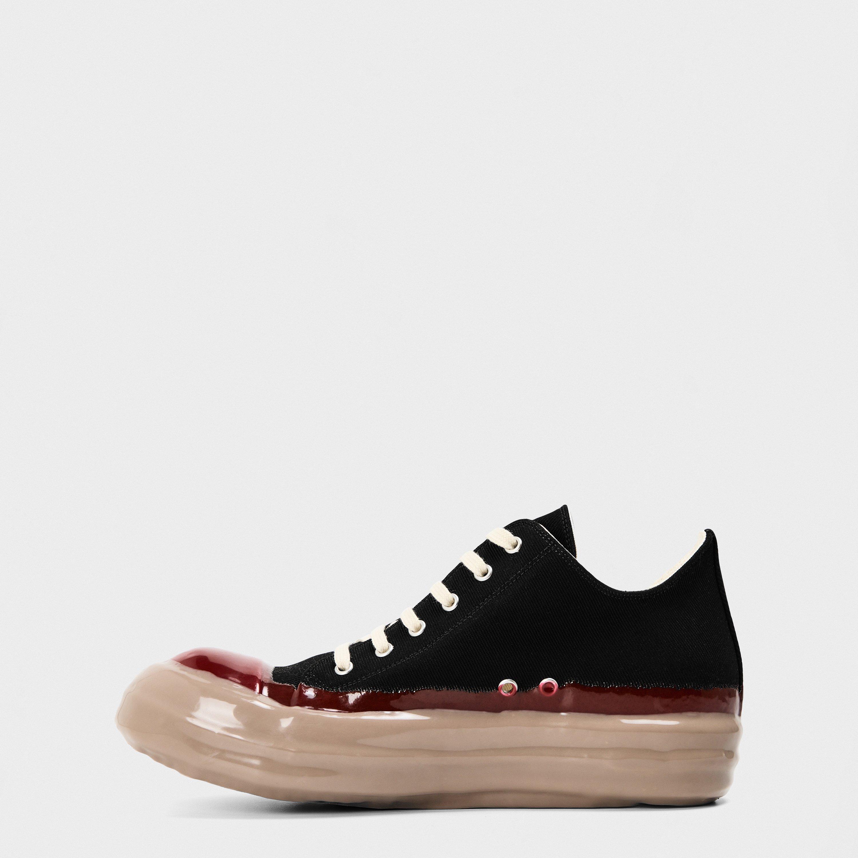 Black 903101 - Rick Owens Drkshdw - Men's Dipped Low-Top Trainers - 2