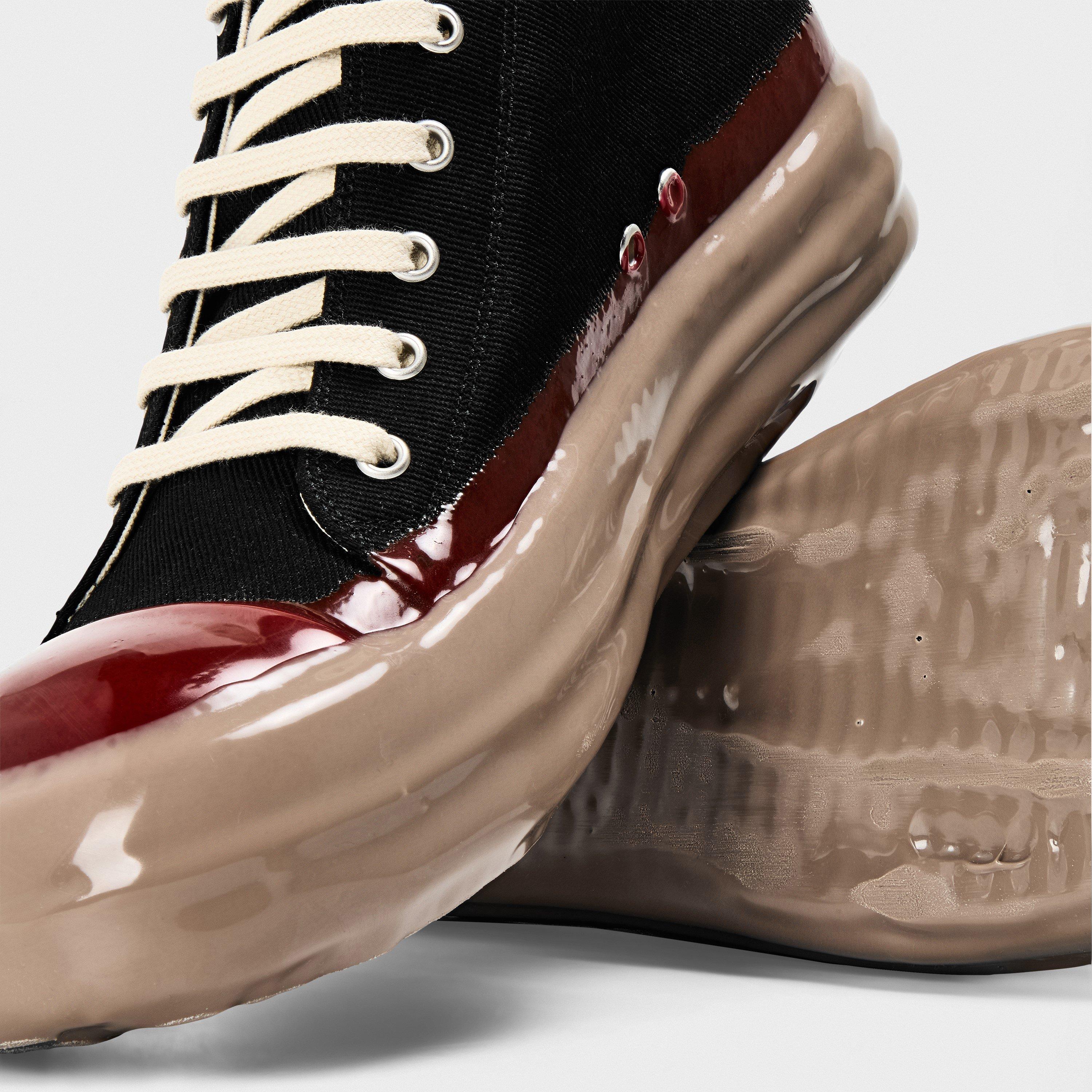 Black 903101 - Rick Owens Drkshdw - Men's Dipped Low-Top Trainers - 4