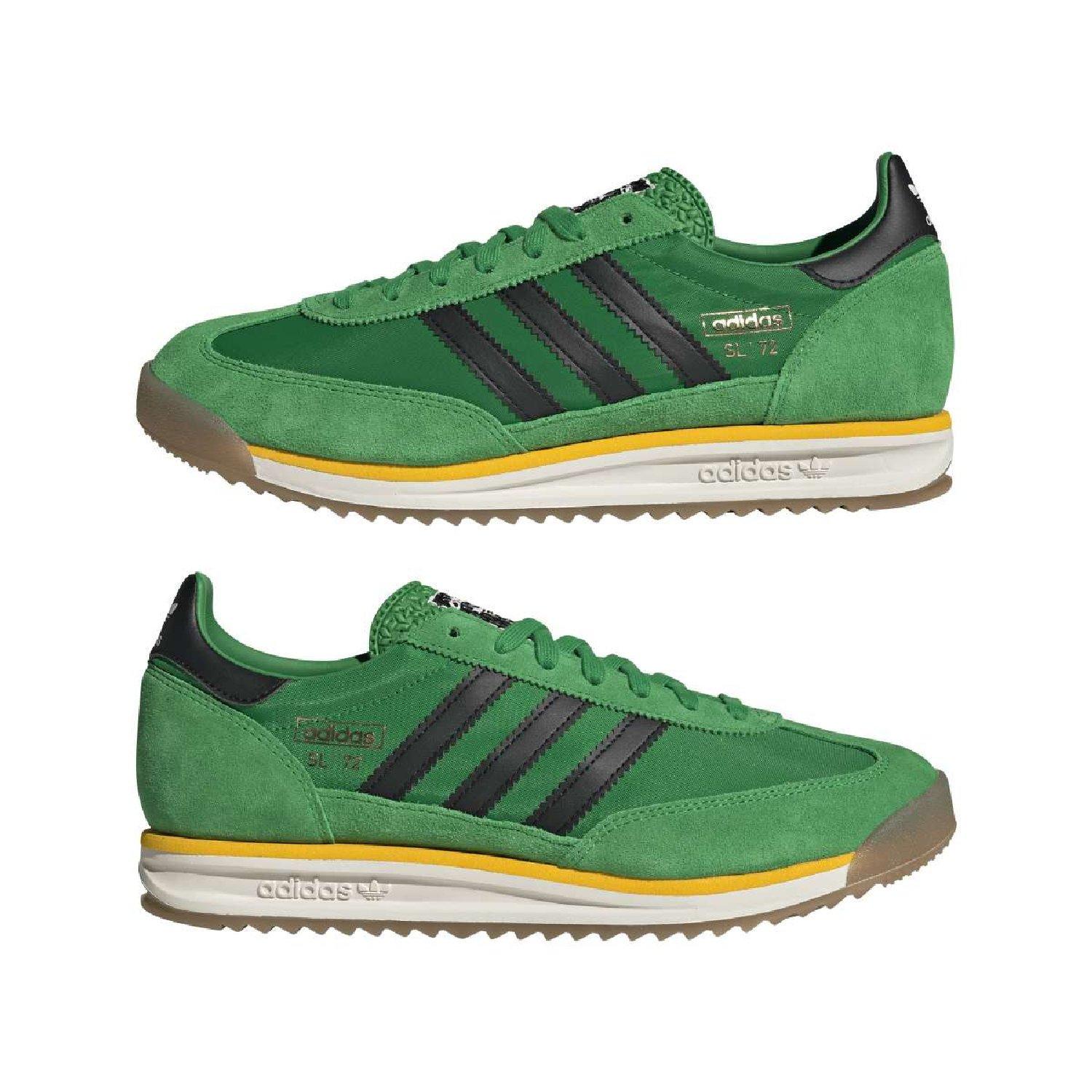 green - adidas Originals - adidas Originals SL 72 RS Shoes - 5