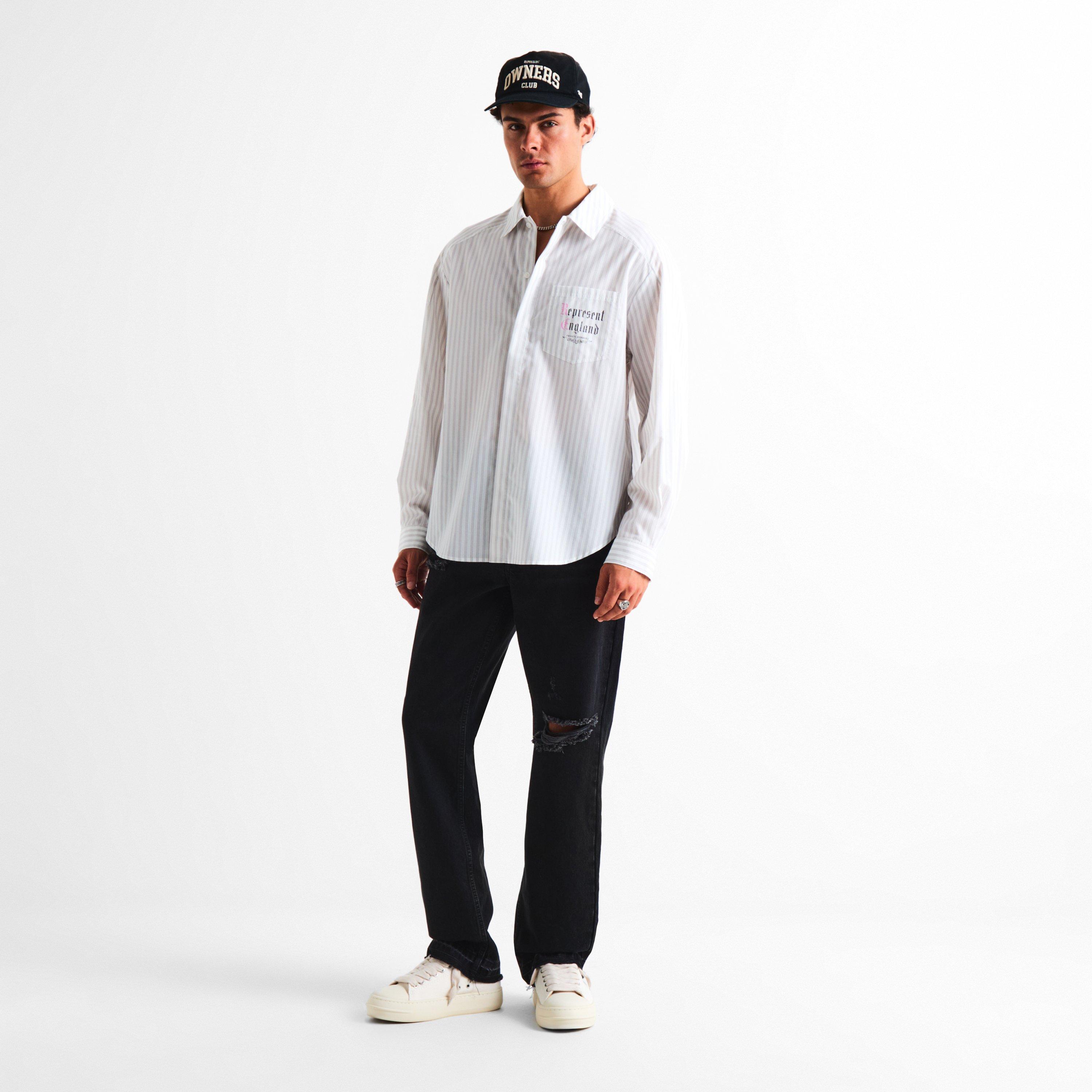 Vintage White - Represent - Men's Low-Top Trainers - 6