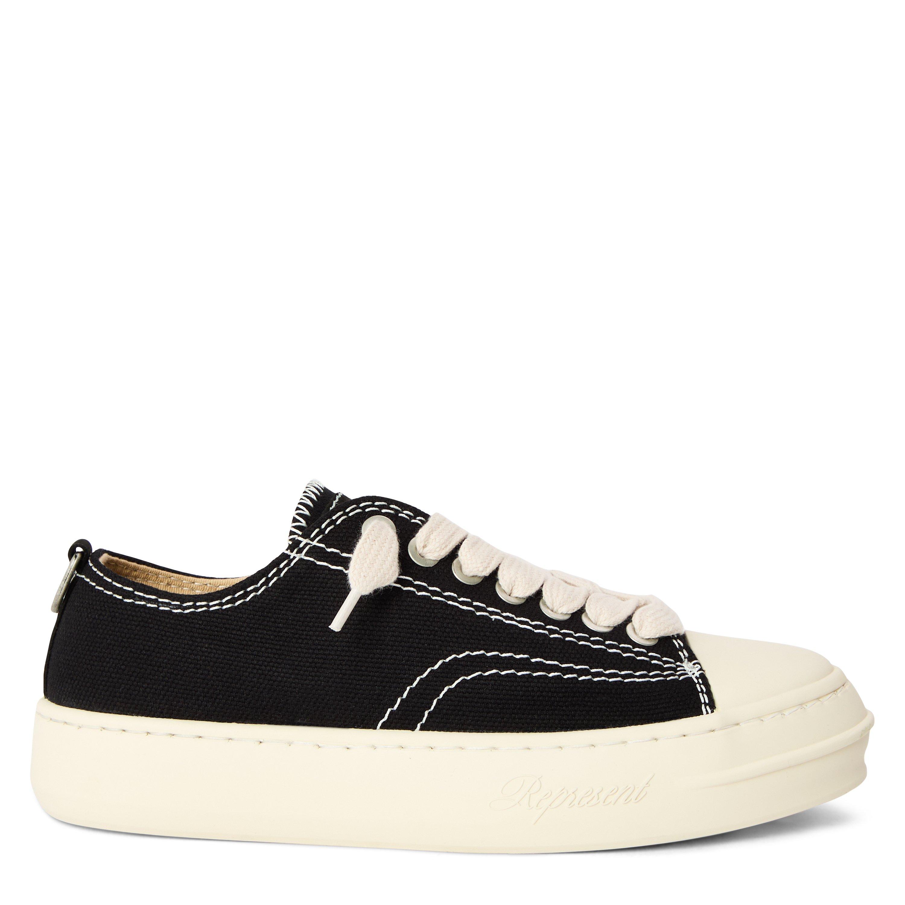 Represent Men's Low-Top Trainers - Jet Black - Size 7 (41)