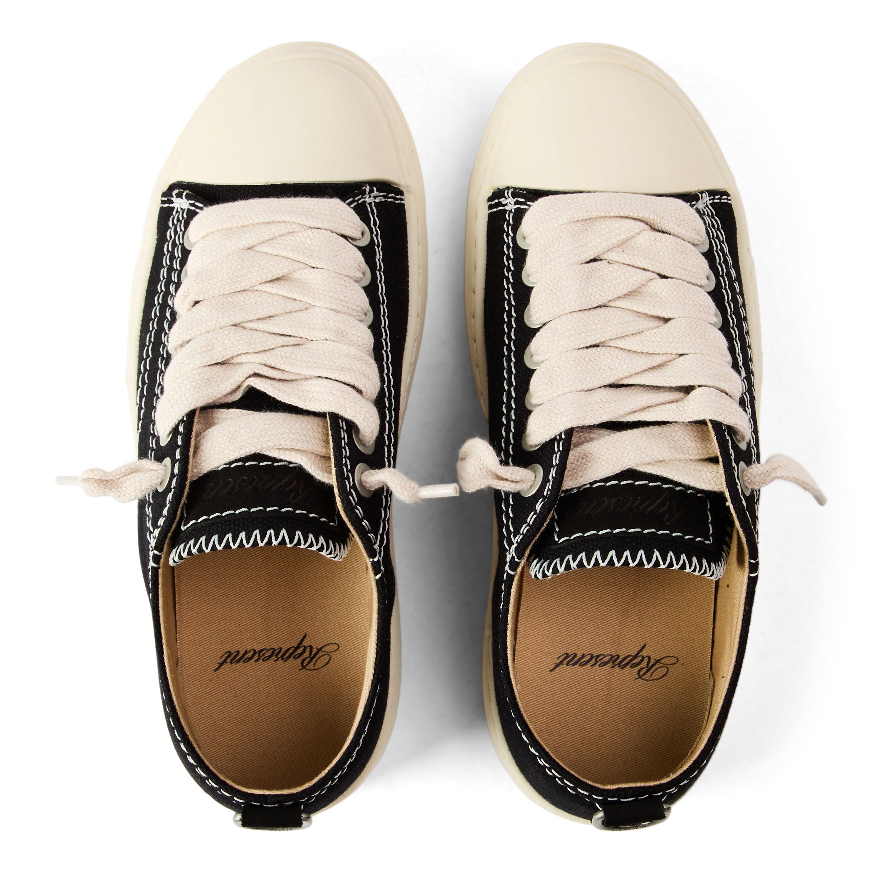 Jet Black - Represent - Men's Low-Top Trainers - 4