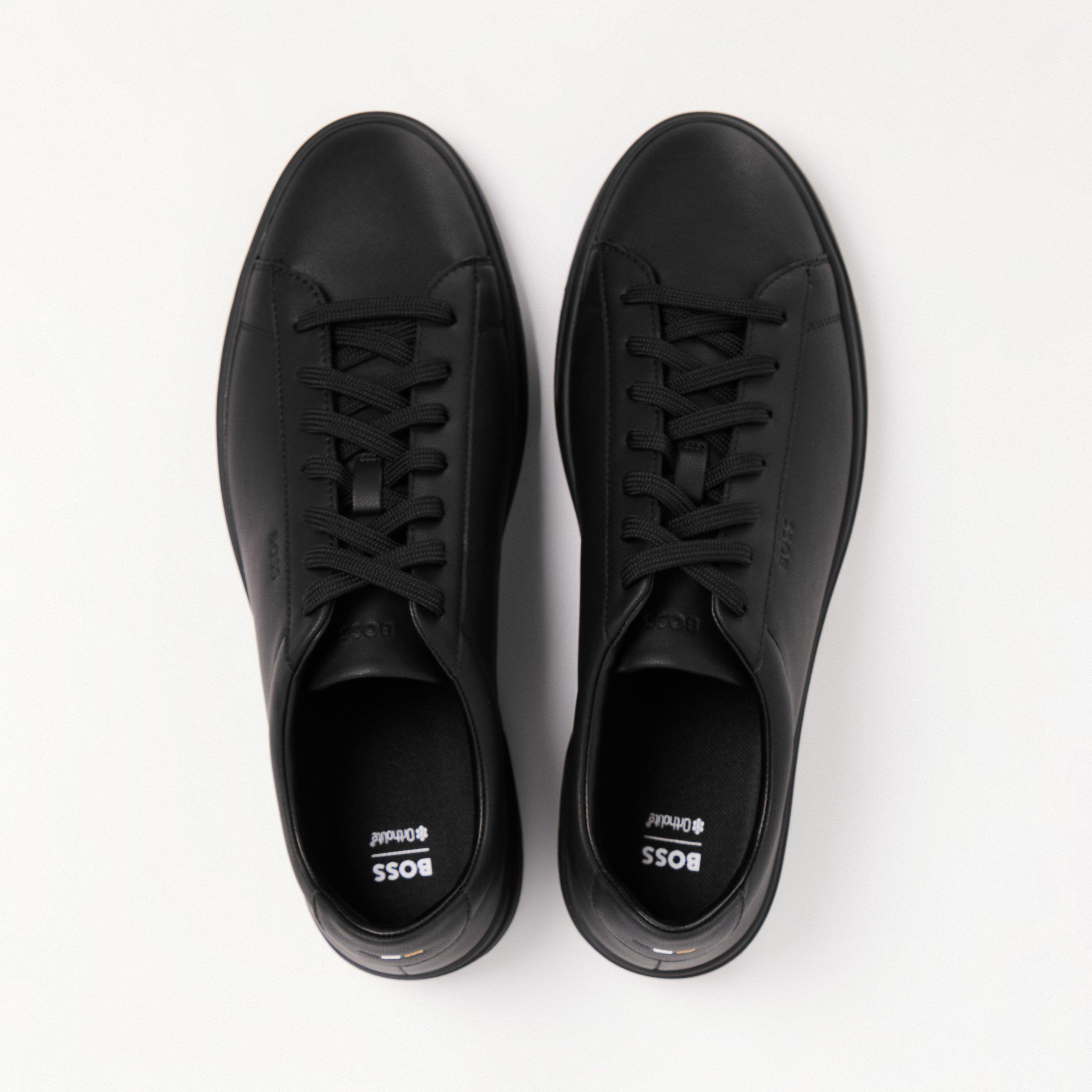 Black 005 - Boss - Men's Kieran Tennis Low Trainers - 5