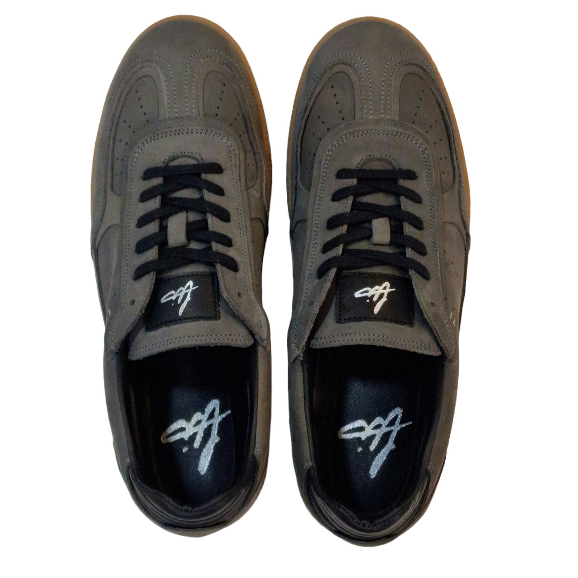 Grey/Black - Loyalti - Kyle Low-Top Trainers - 5