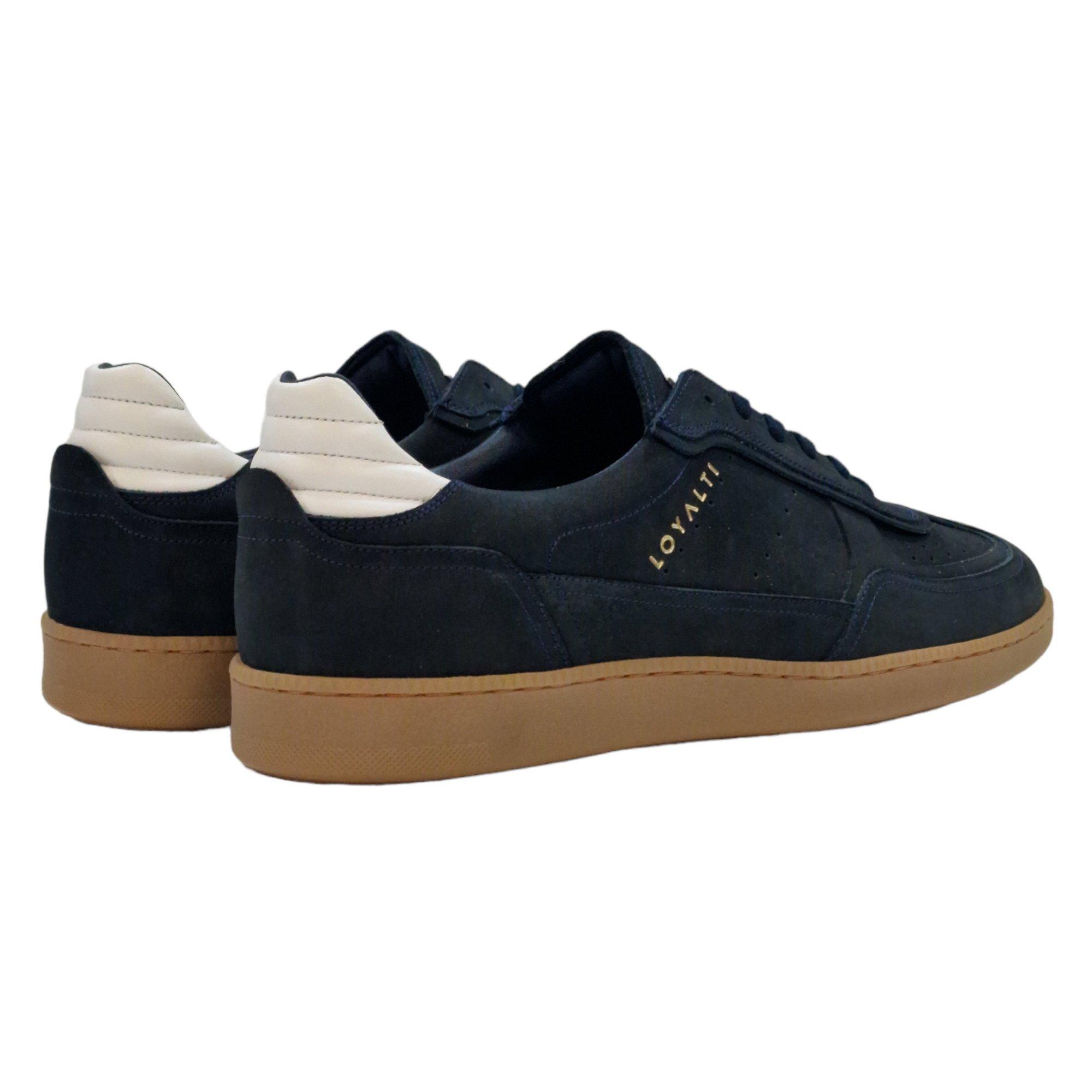 Navy/White - Loyalti - Men's Kyle Low-Top Trainers - 4