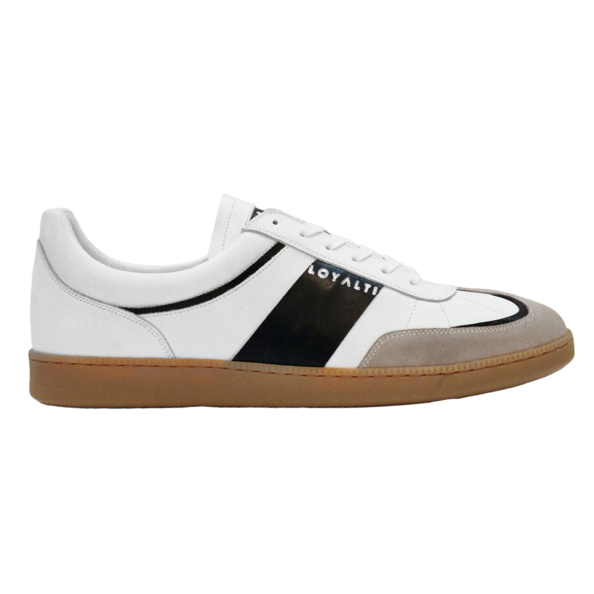 White/Black - Loyalti - Men's Kalle Low-Top Trainers - 1