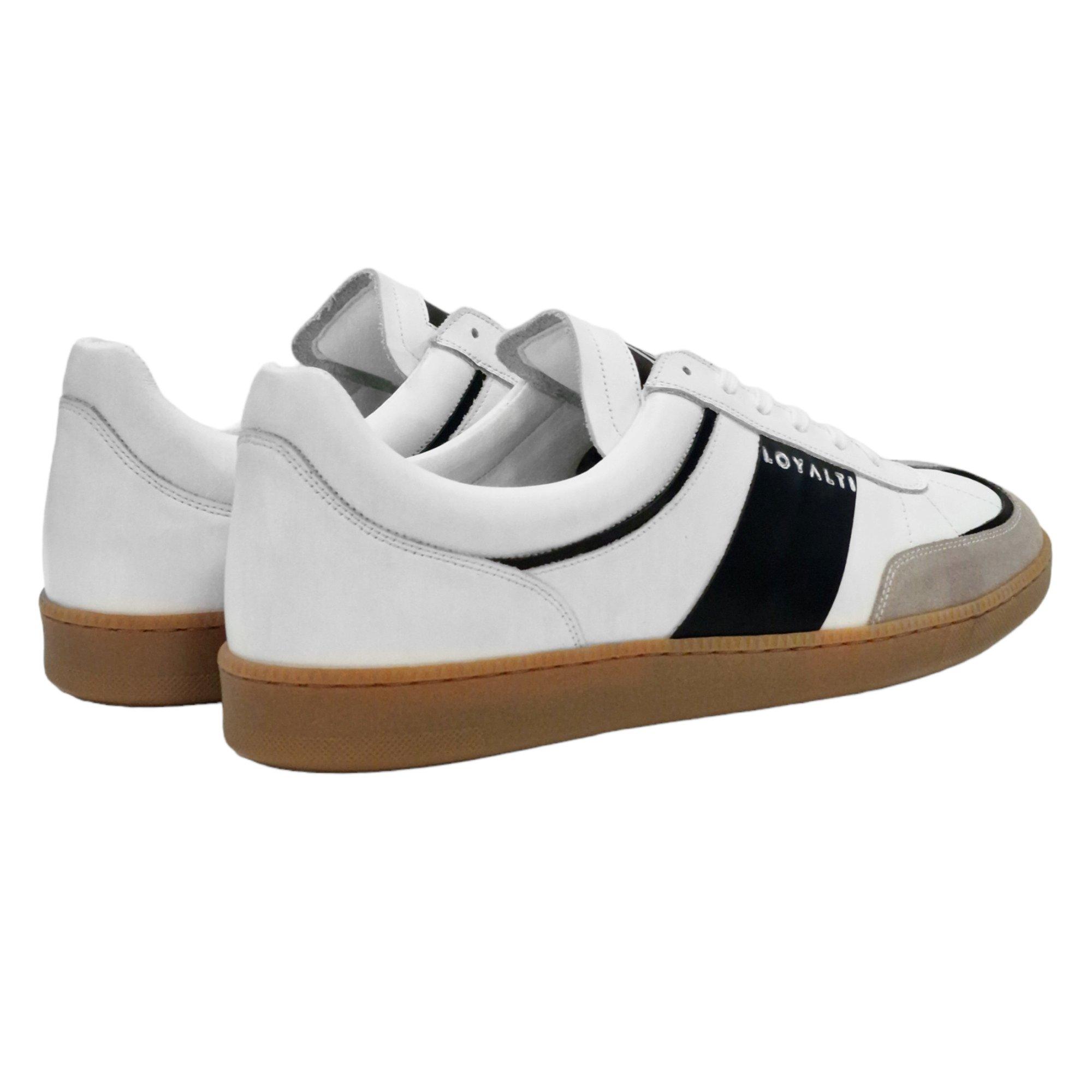 White/Black - Loyalti - Men's Kalle Low-Top Trainers - 5