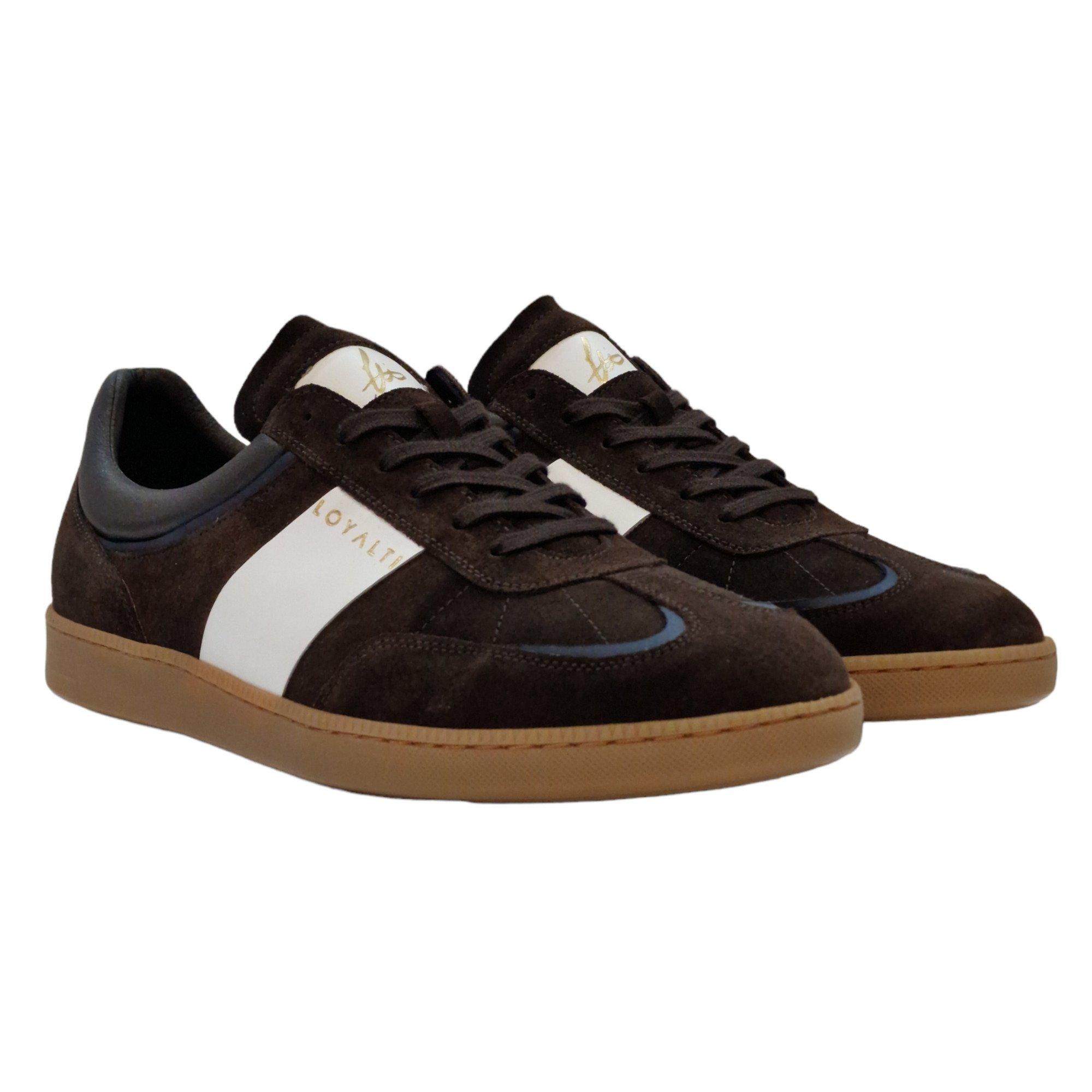 Castanho/Branco - Loyalti - Kalle Low-Top Trainers - 3