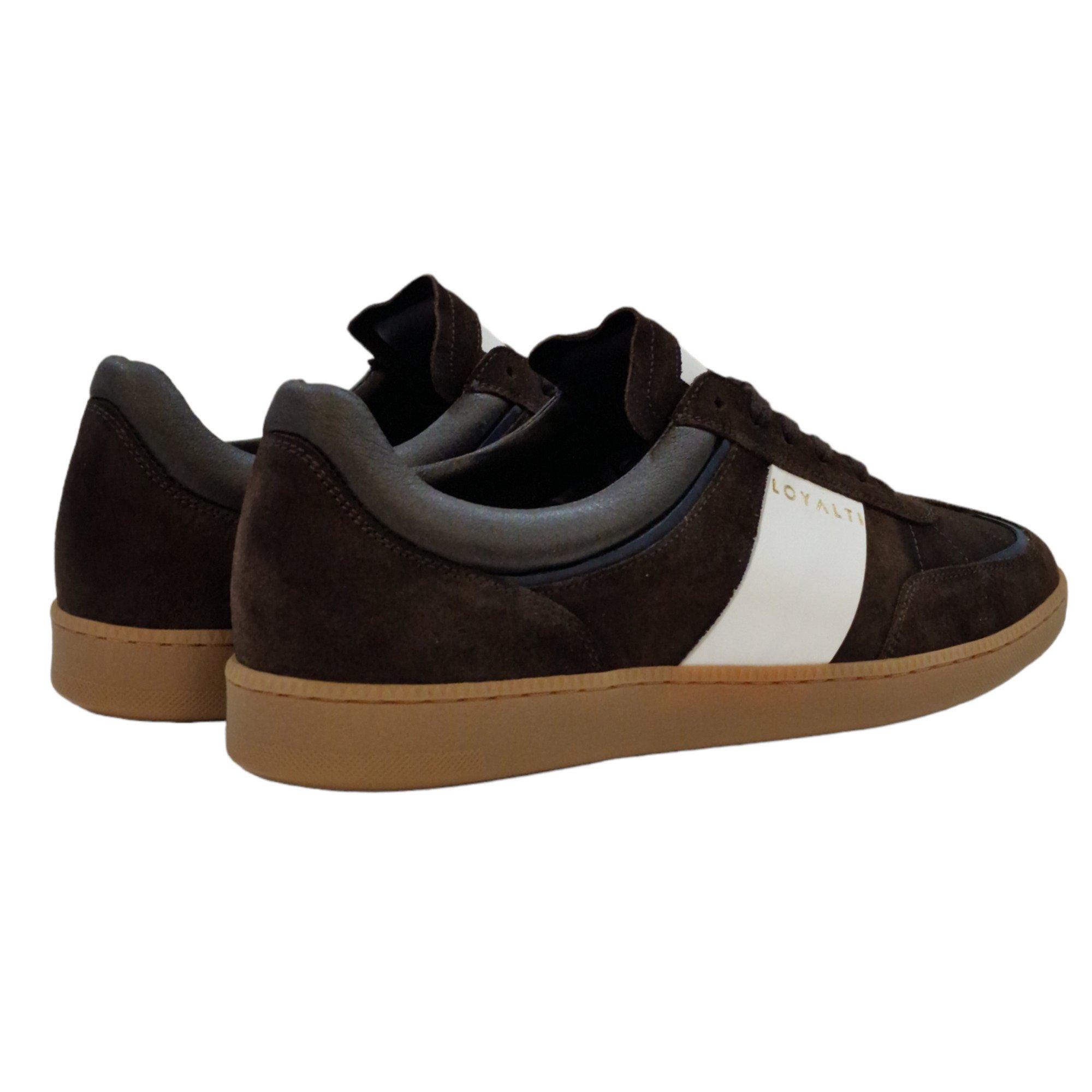 Castanho/Branco - Loyalti - Kalle Low-Top Trainers - 4