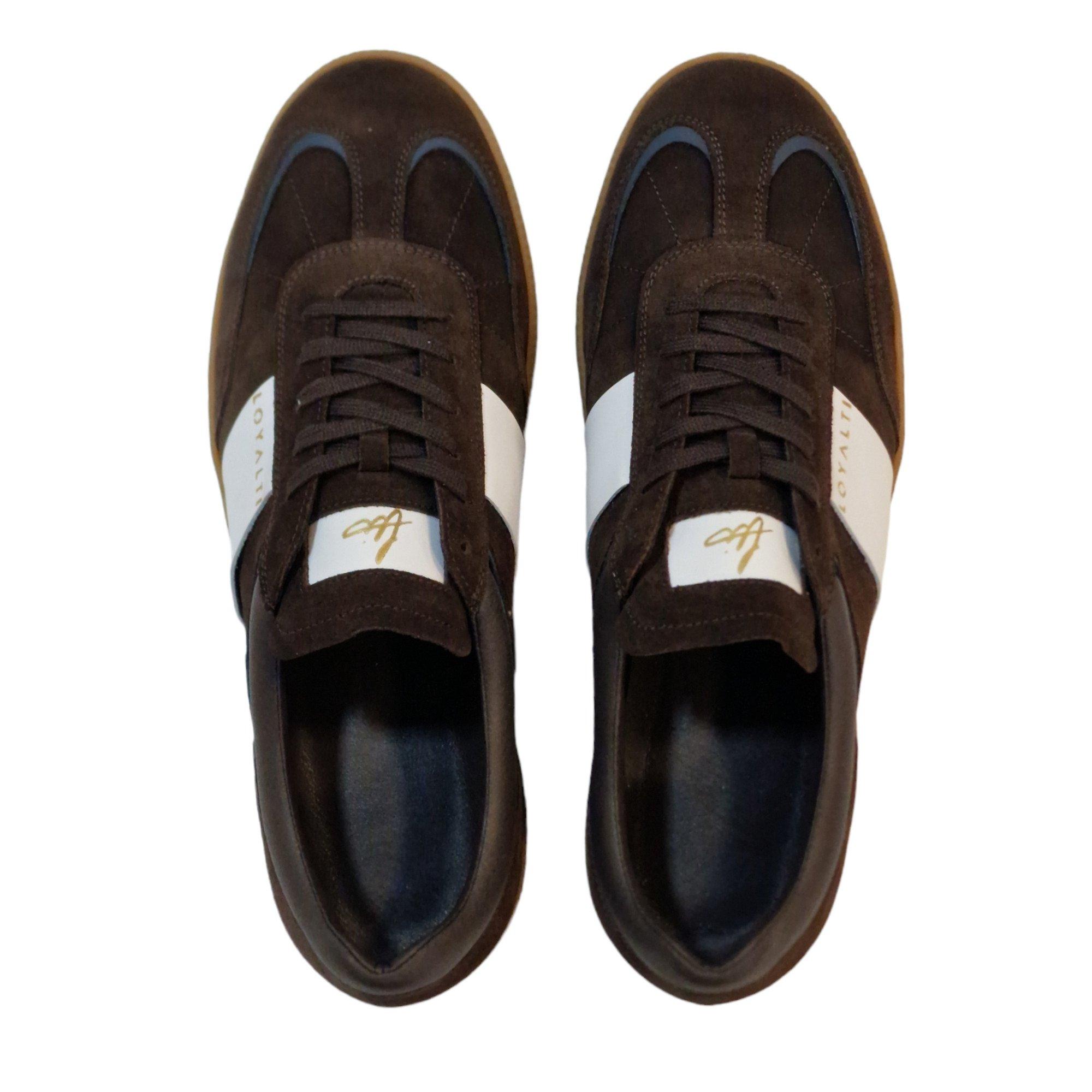 Castanho/Branco - Loyalti - Kalle Low-Top Trainers - 5