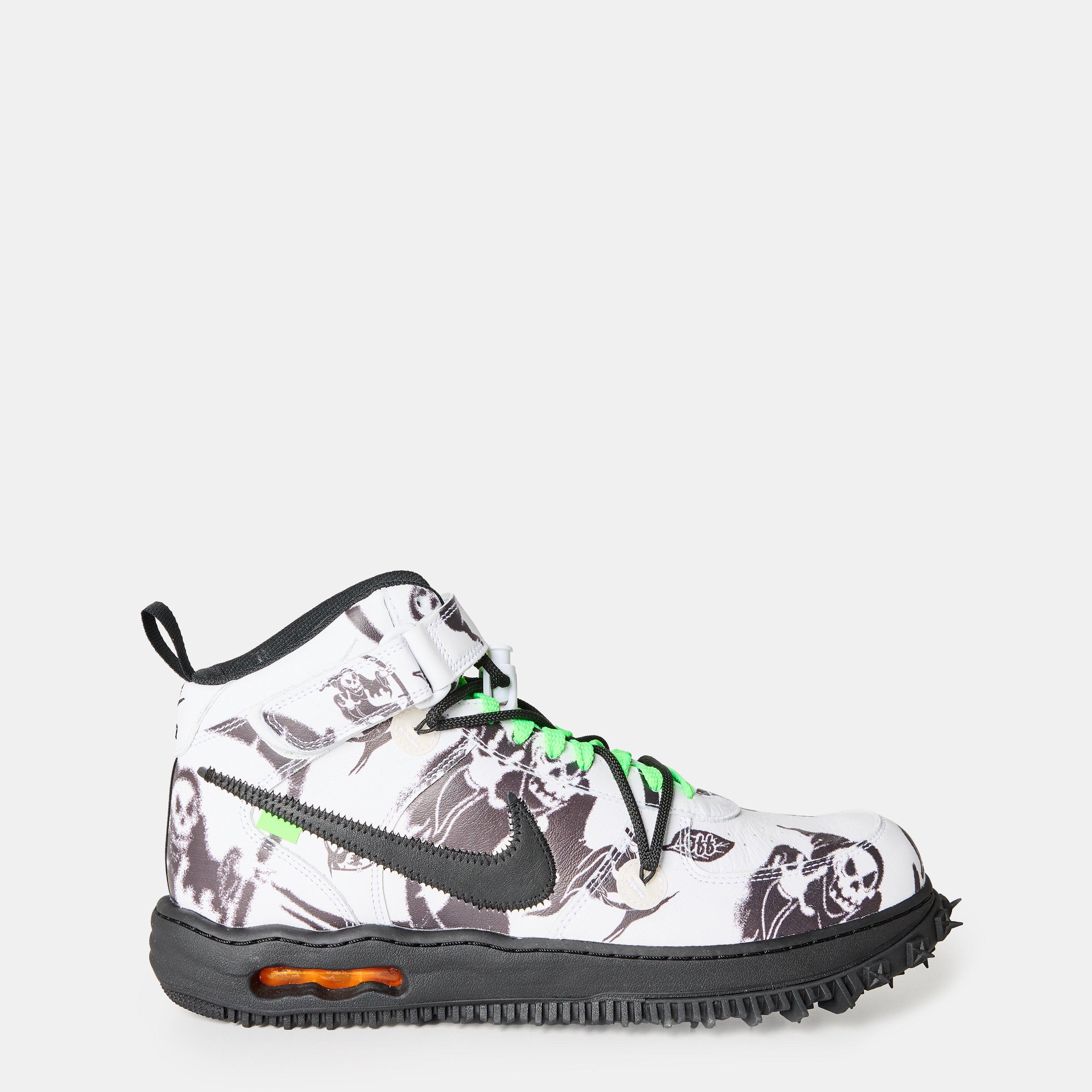 OW x Nike AF1 Mid Mens