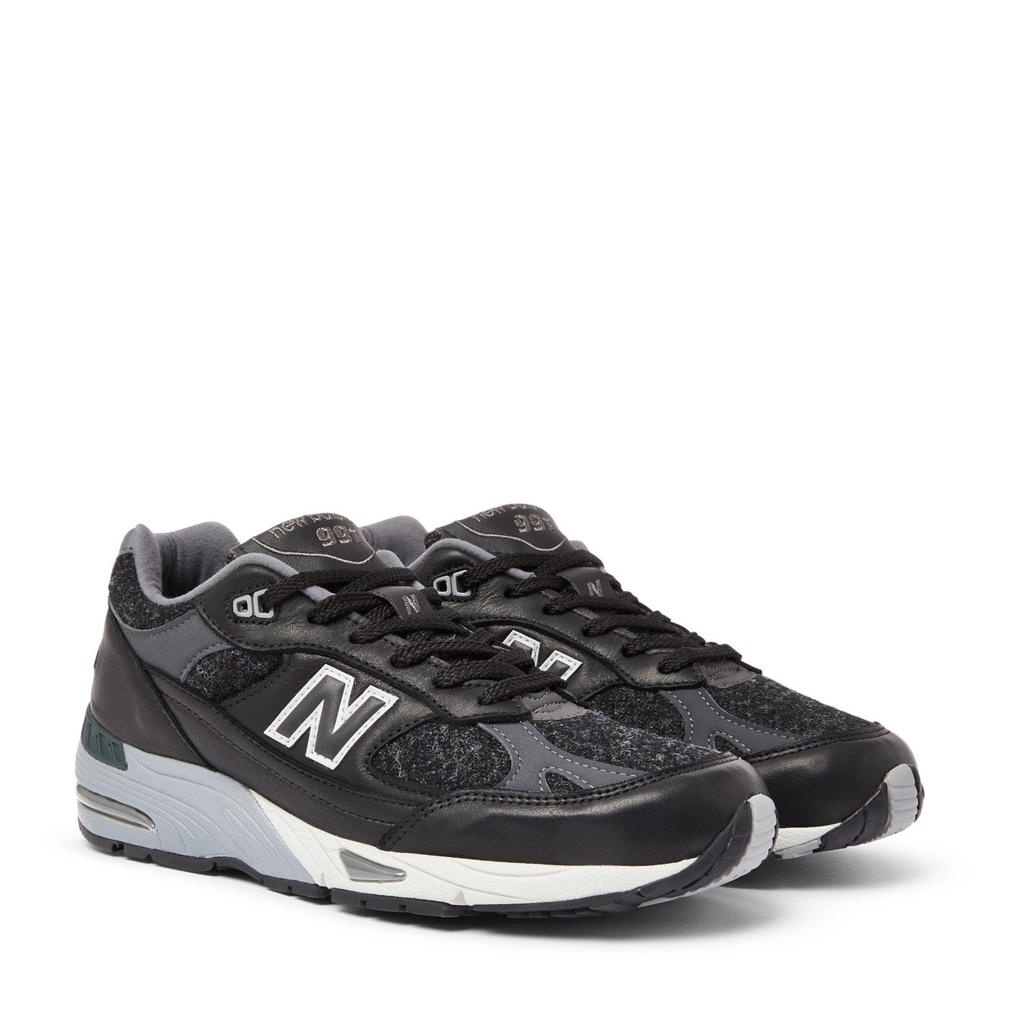 Black/Grey - New Balance - 991 Made In Uk Sneakers - 4