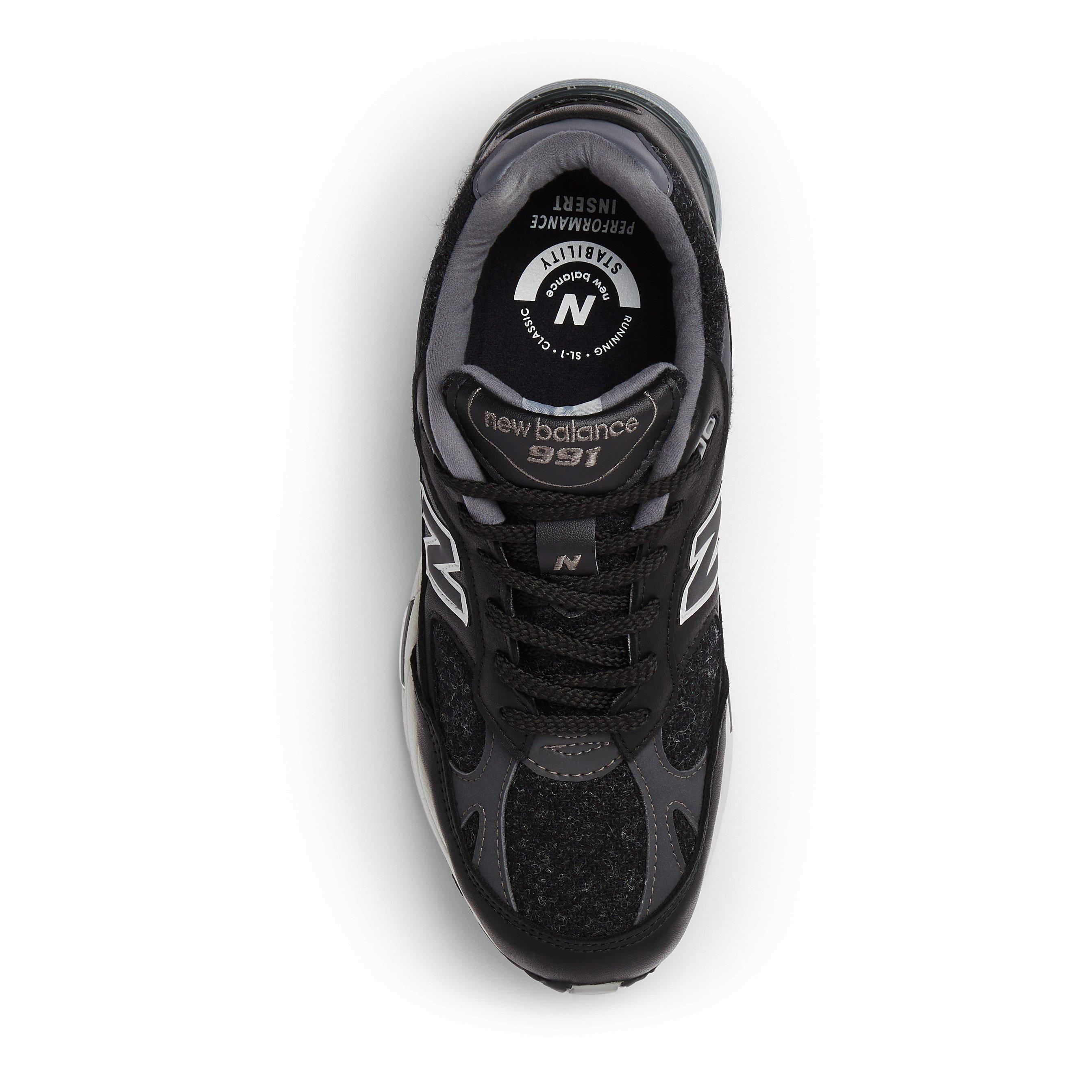 Black/Grey - New Balance - 991 Made In Uk Sneakers - 7