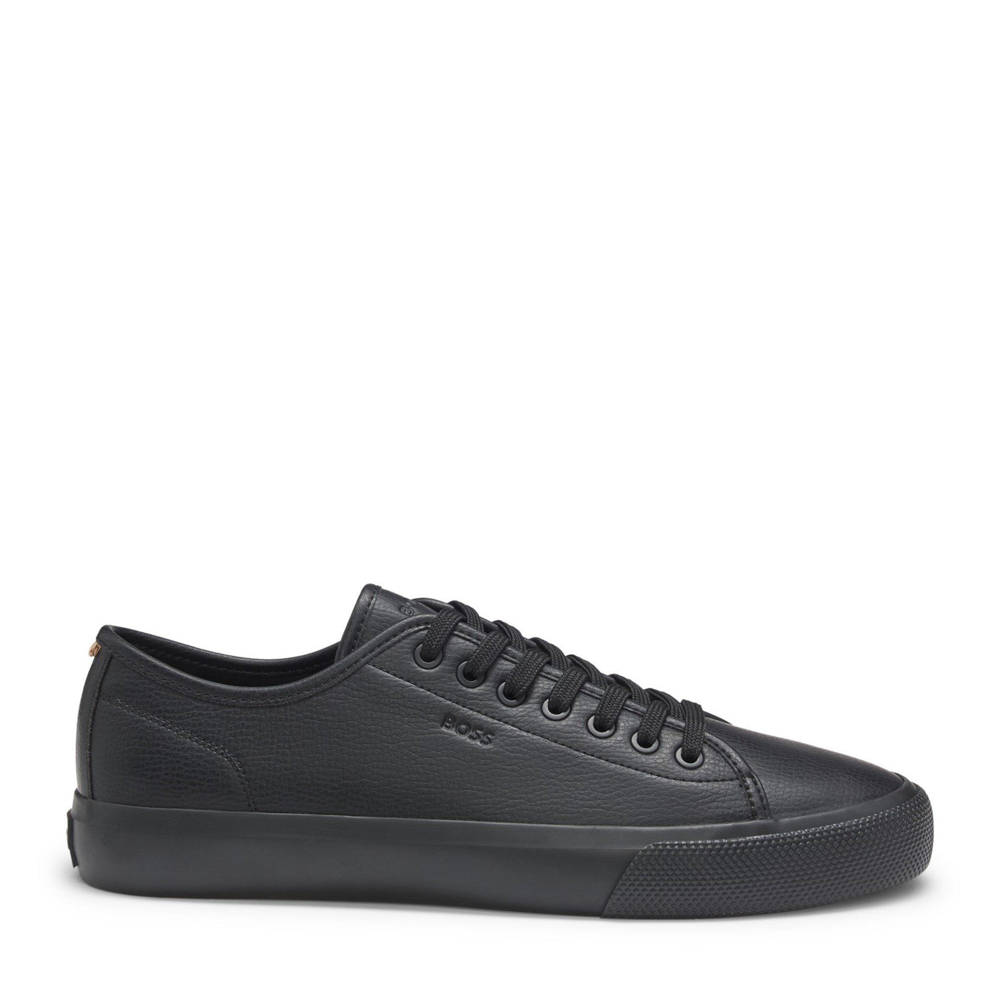 Boss Men's Low Profile Sporty Trainers With Rubber Soles - Black 005 - 9 (43)