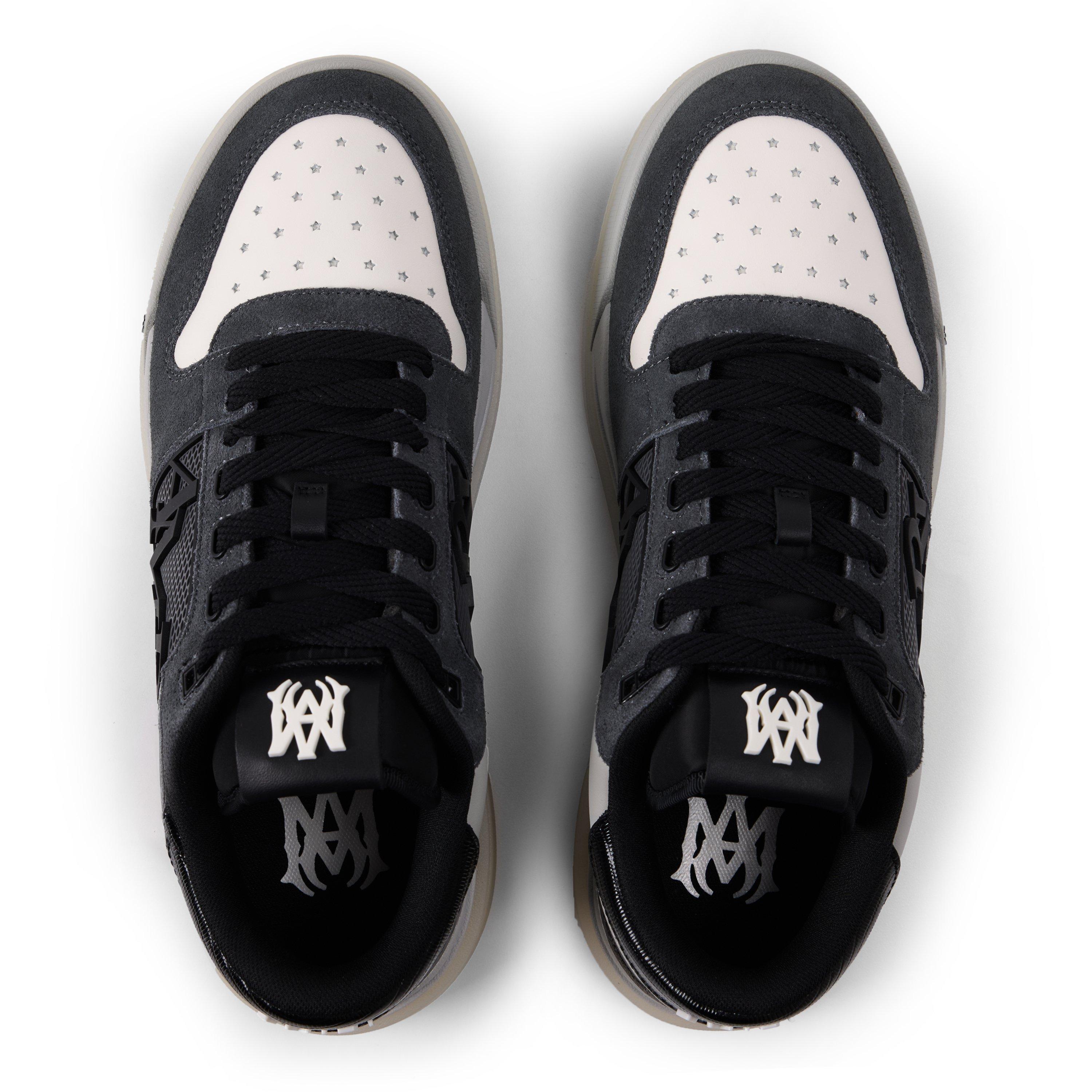 Black Grey - Amiri - Men's Classic Low-Top Trainers - 4