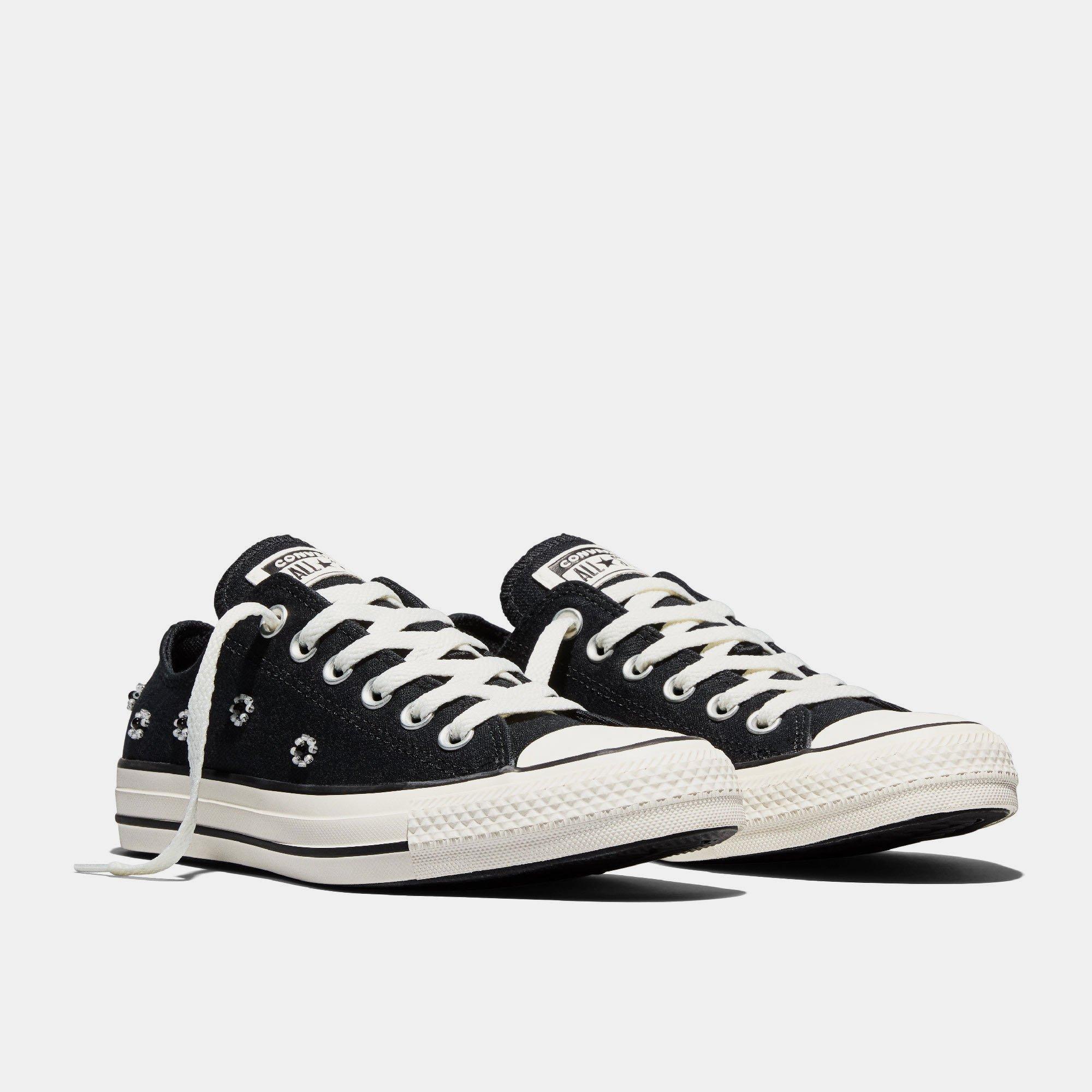 001-Black/Egr - Converse - Unisex Chuck Taylor All Star Bea Low-Top Trainers - 2