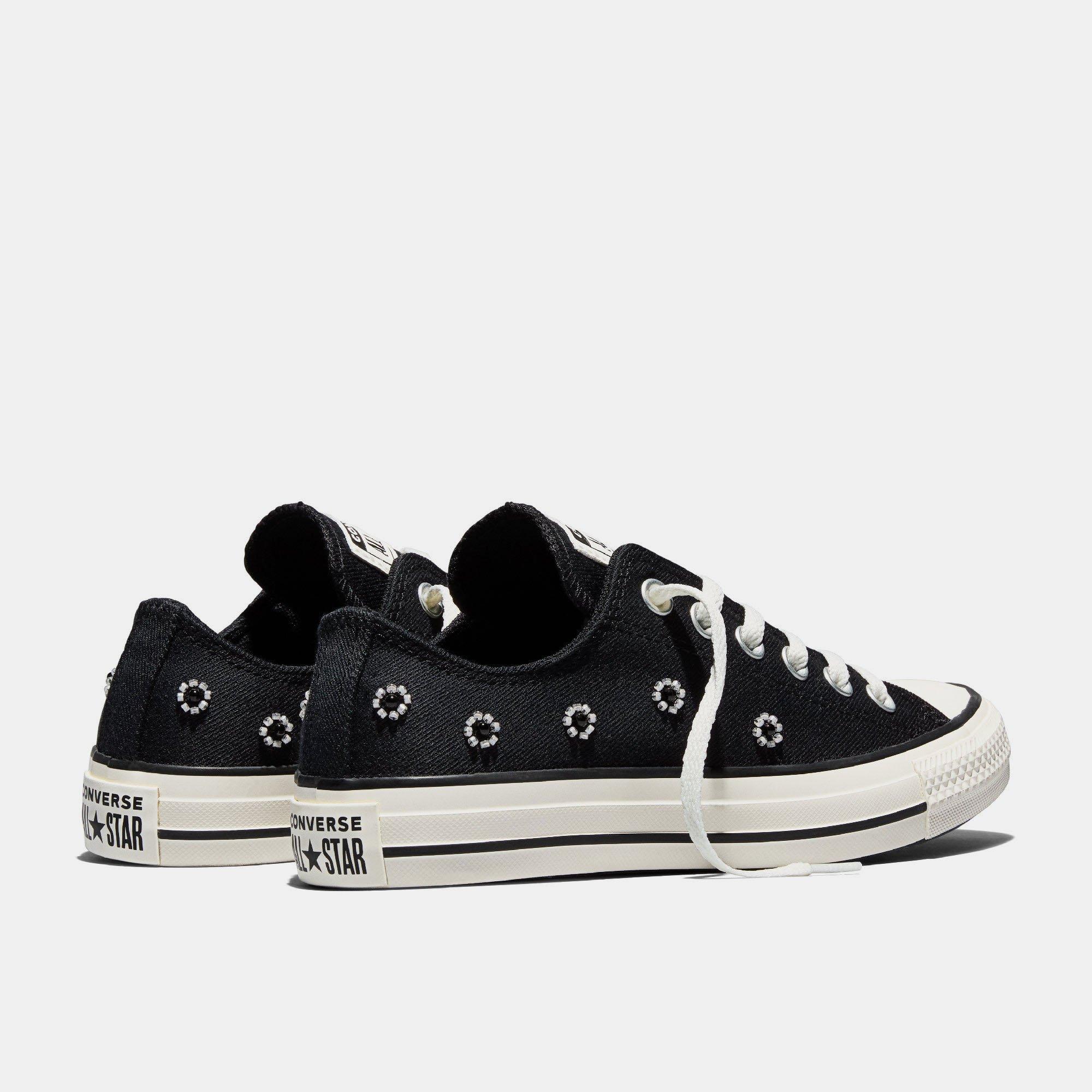 001-Black/Egr - Converse - Unisex Chuck Taylor All Star Bea Low-Top Trainers - 3