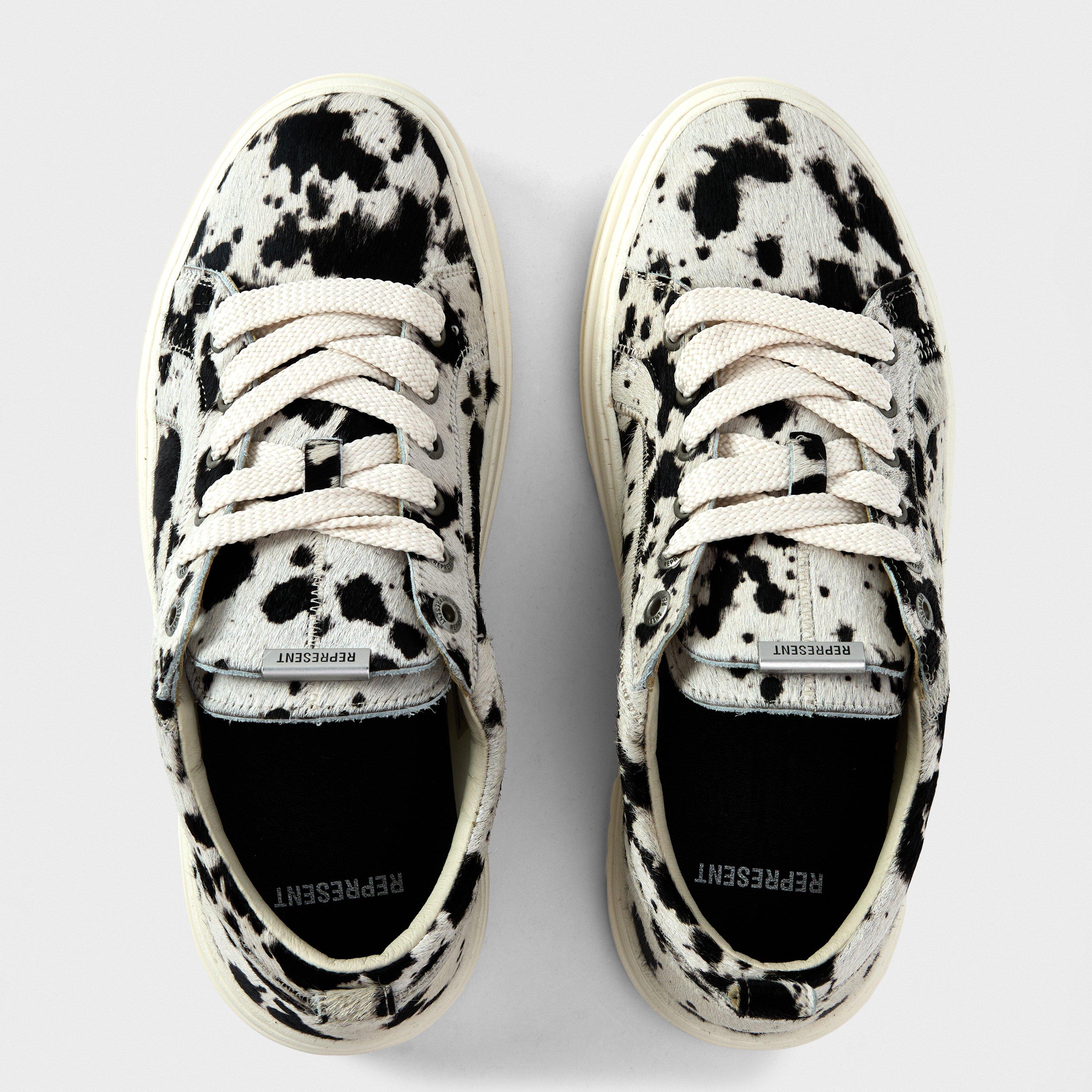 Cow Print - Represent - Men's Cowprint Low Trainers - 5