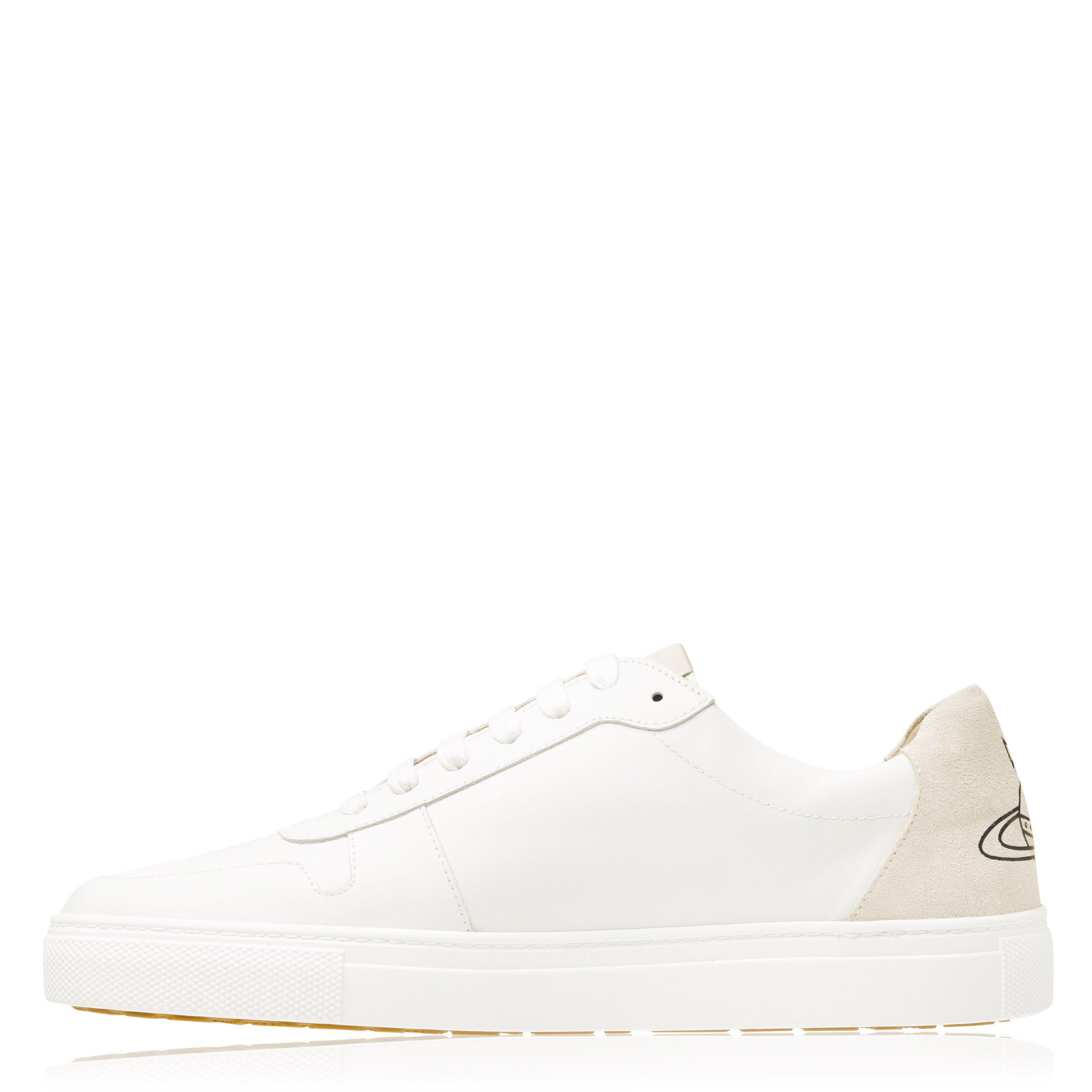 White A401 - Vivienne Westwood - Apollo Leather Trainers - 3