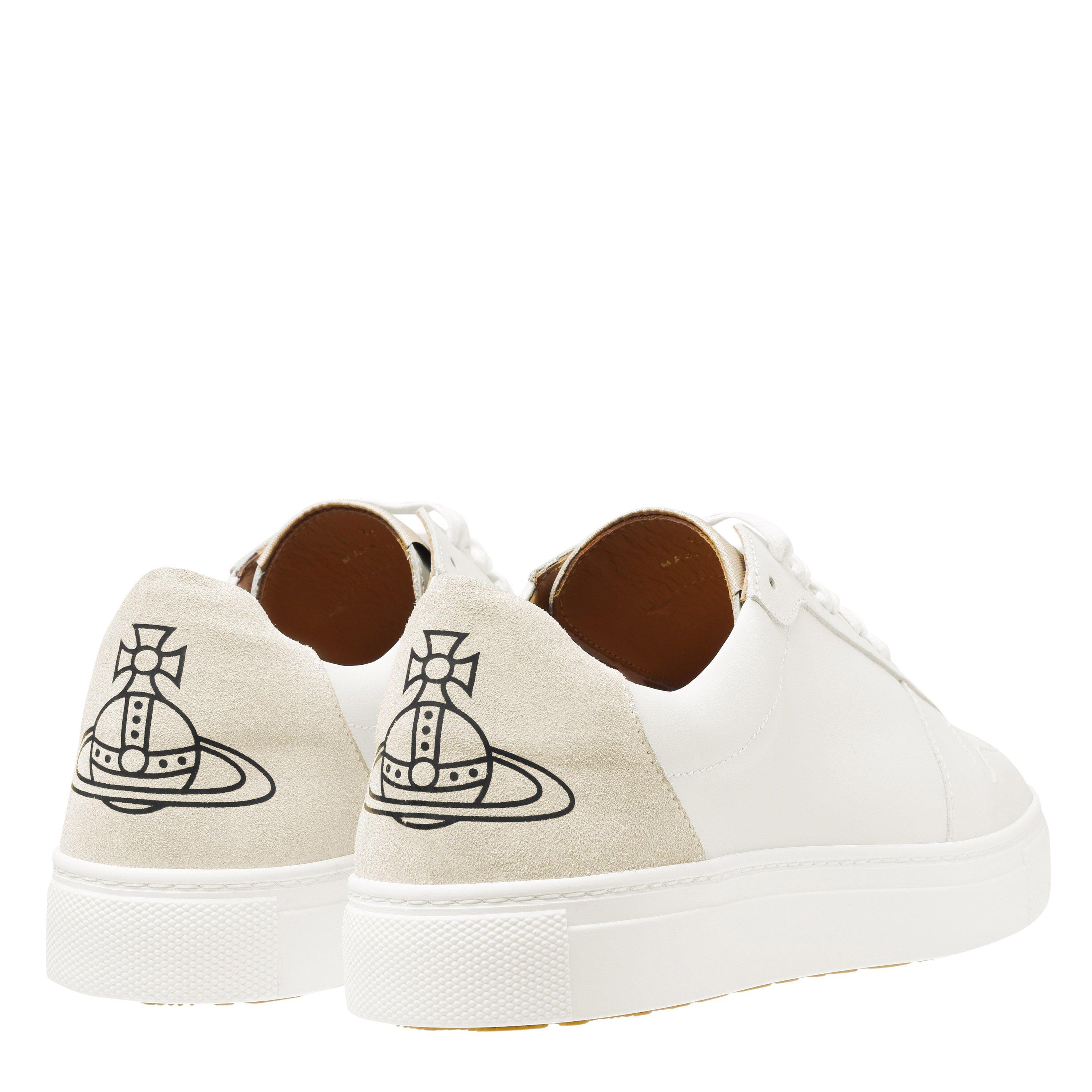 White A401 - Vivienne Westwood - Apollo Leather Trainers - 5