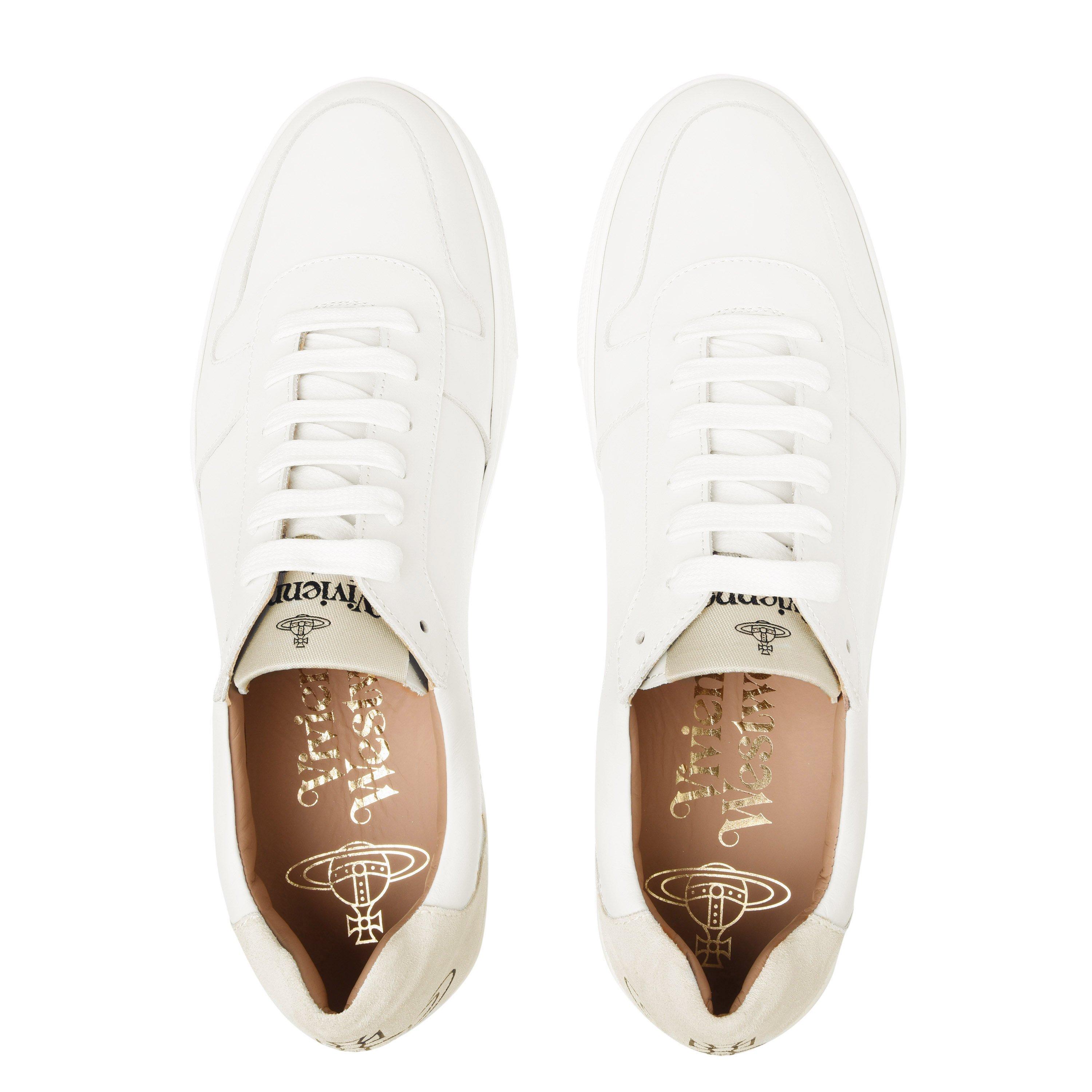White A401 - Vivienne Westwood - Apollo Leather Trainers - 7