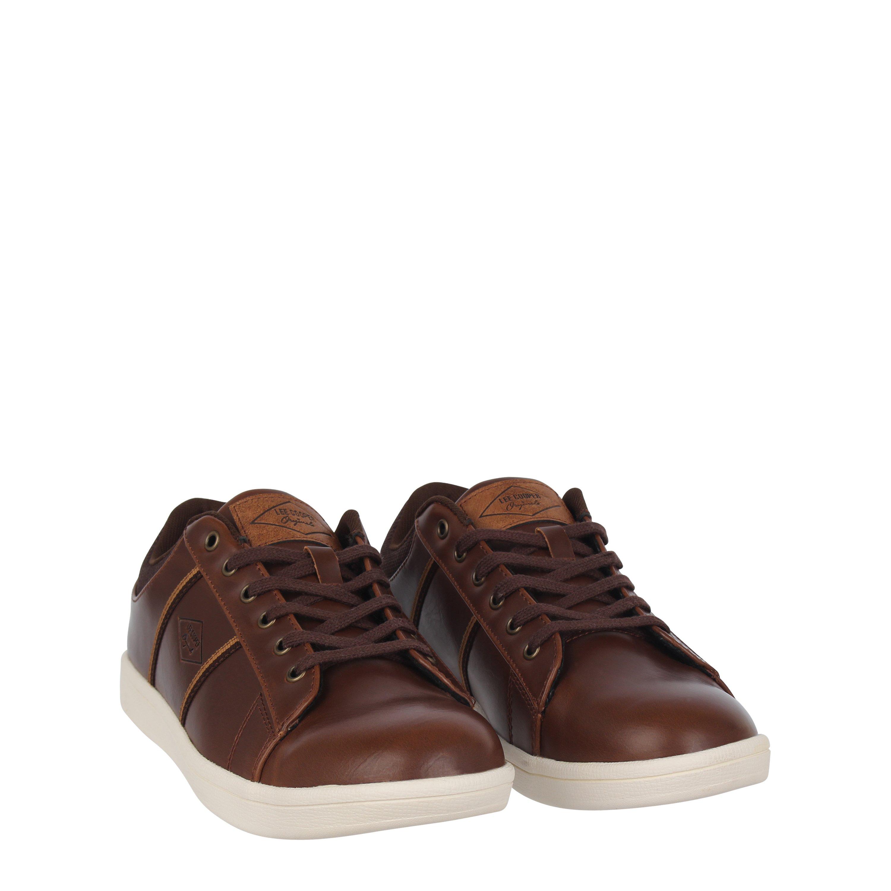 Castanho - Lee Cooper - Austin Low Trainer Mens - 3
