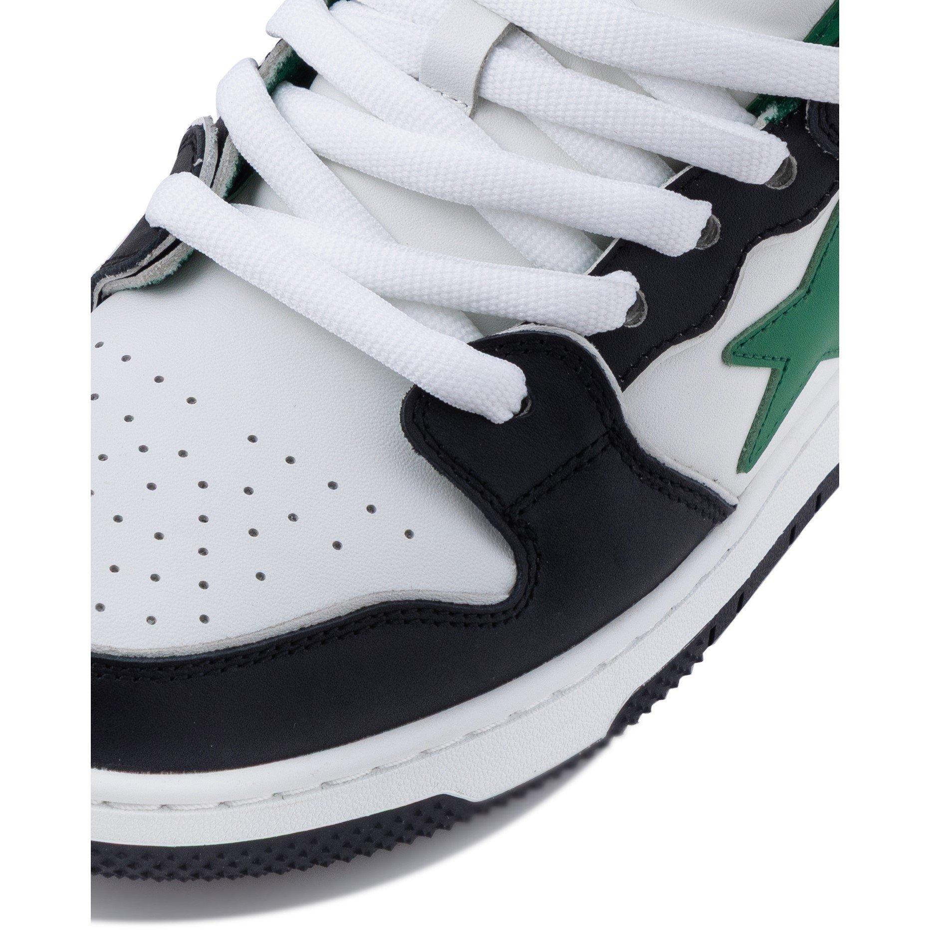 White Black - A Bathing Ape - Men's Bape Sta Low-Top Trainers - 3