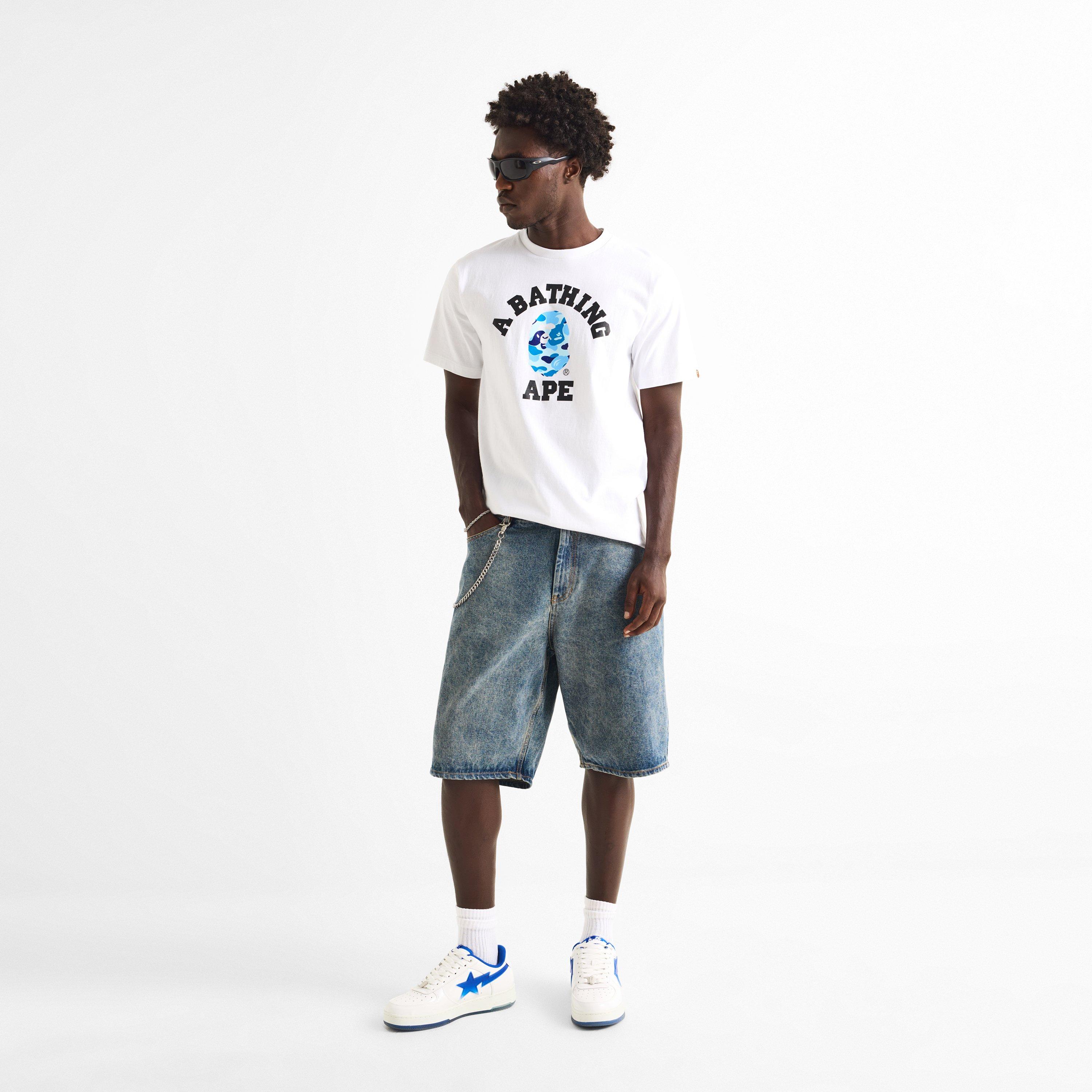 White/Blue - A Bathing Ape - Bape Sta 4 M2 Sn63 - 4