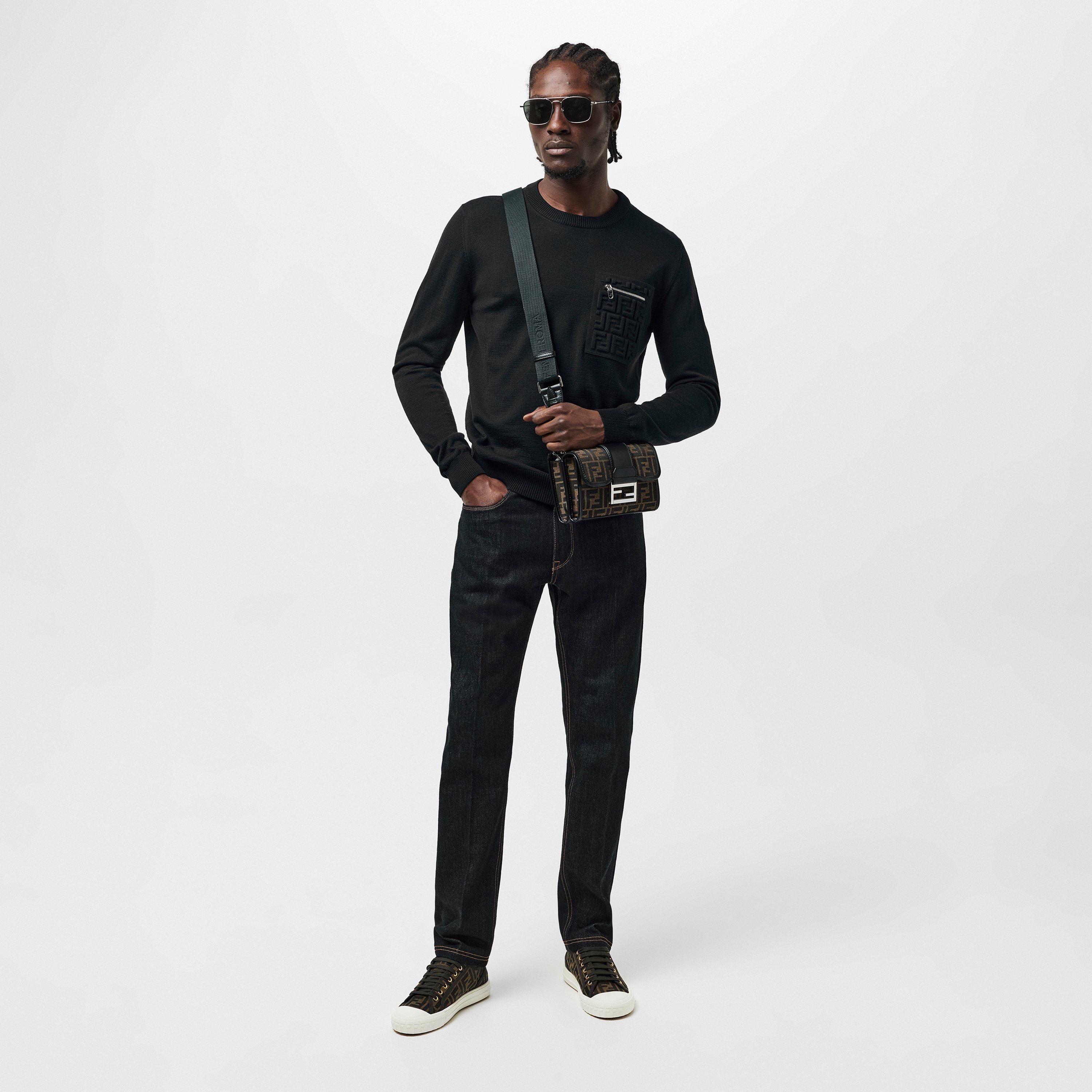 Black/Brown - Fendi - Domino Low Sneakers - 6