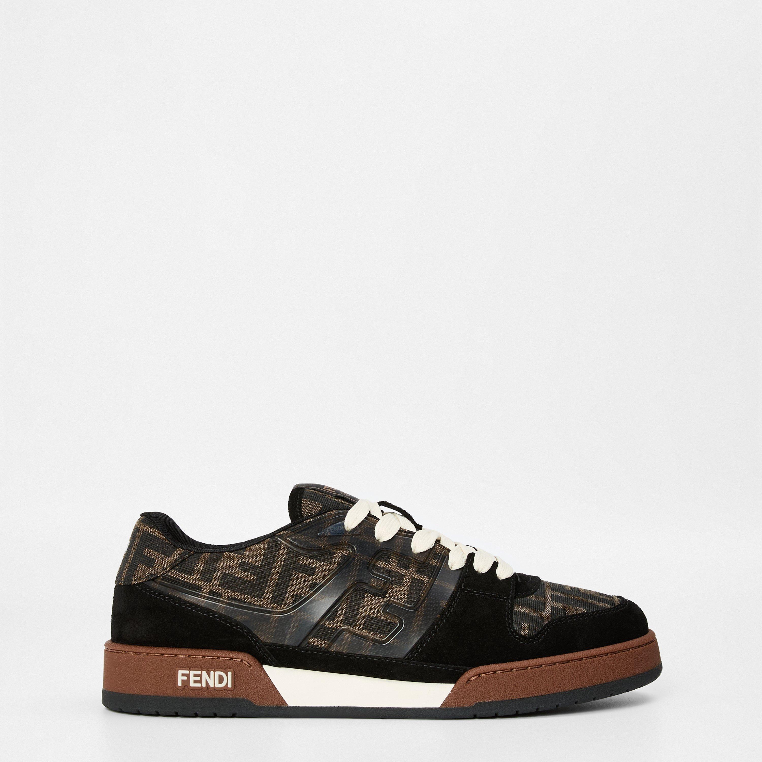 Fendi Match Sneakers - Black/Brown - Size 11 (46)