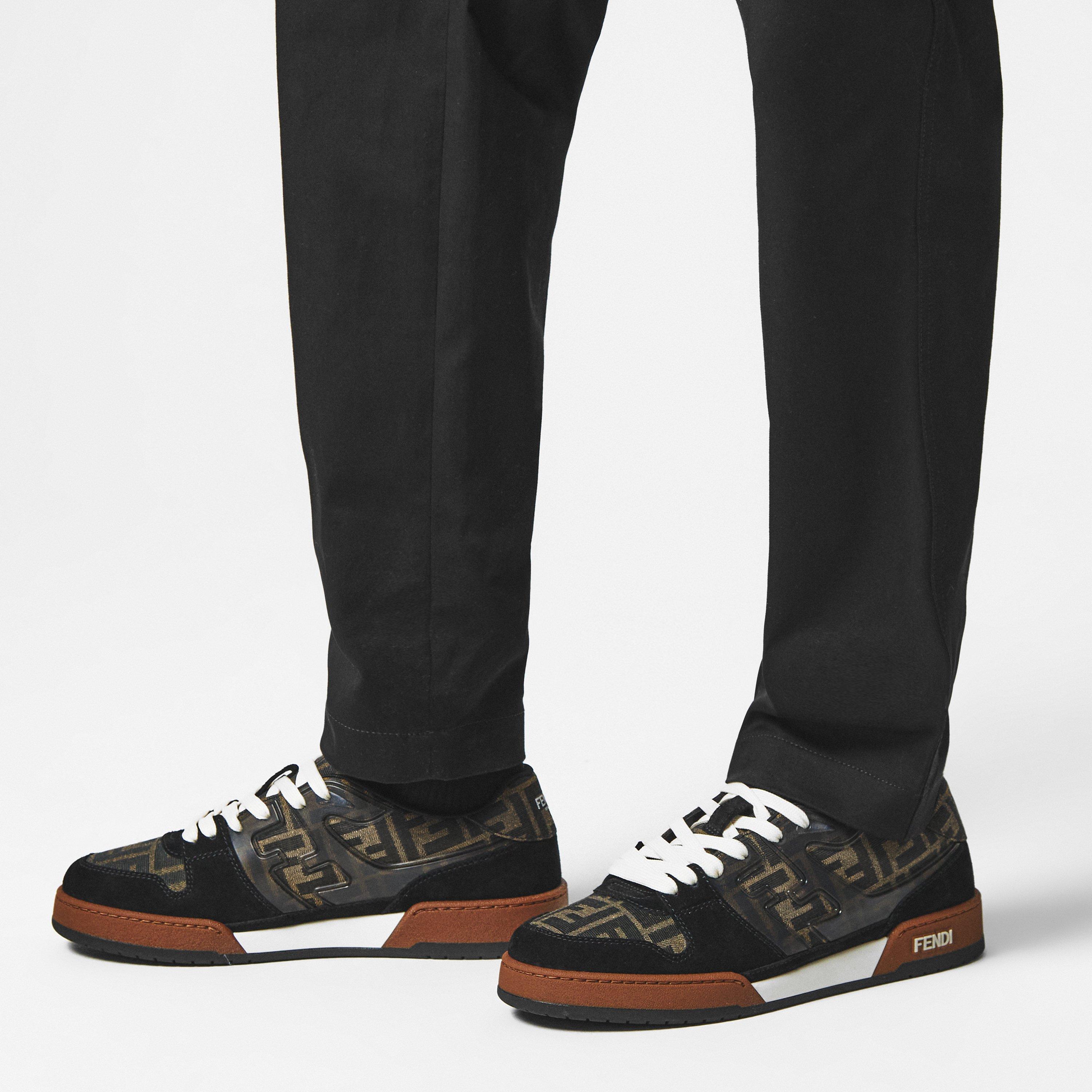 Black/Brown - Fendi - Match Sneakers - 3