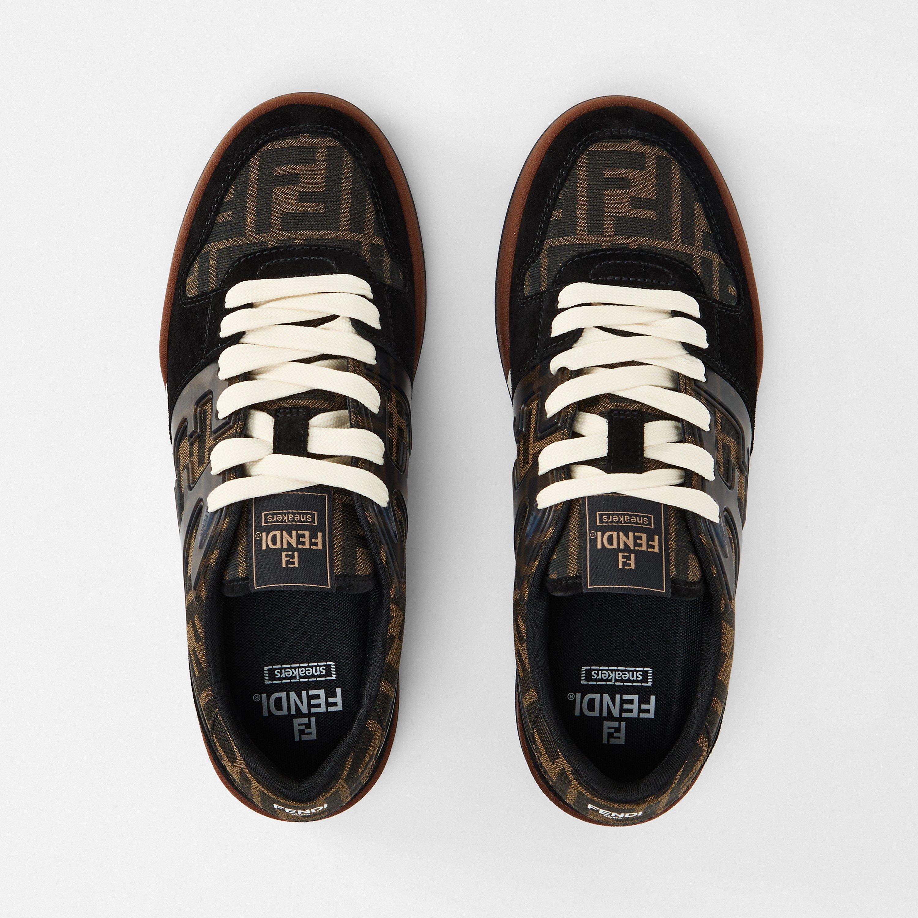 Black/Brown - Fendi - Match Sneakers - 4