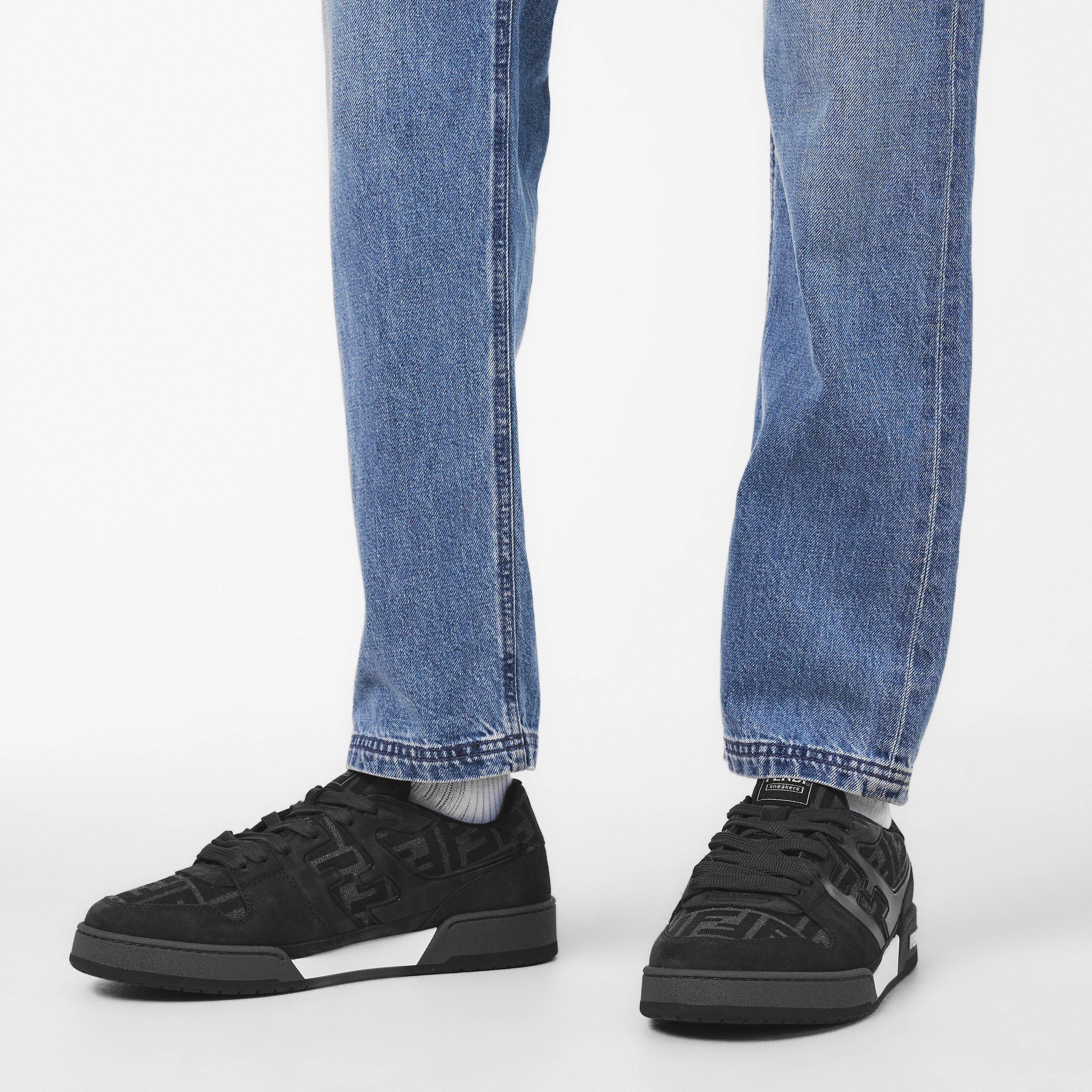 Black - Fendi - Match Sneakers - 3